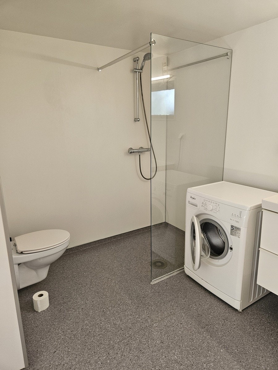 bathroom shower and toilet Galleribilde