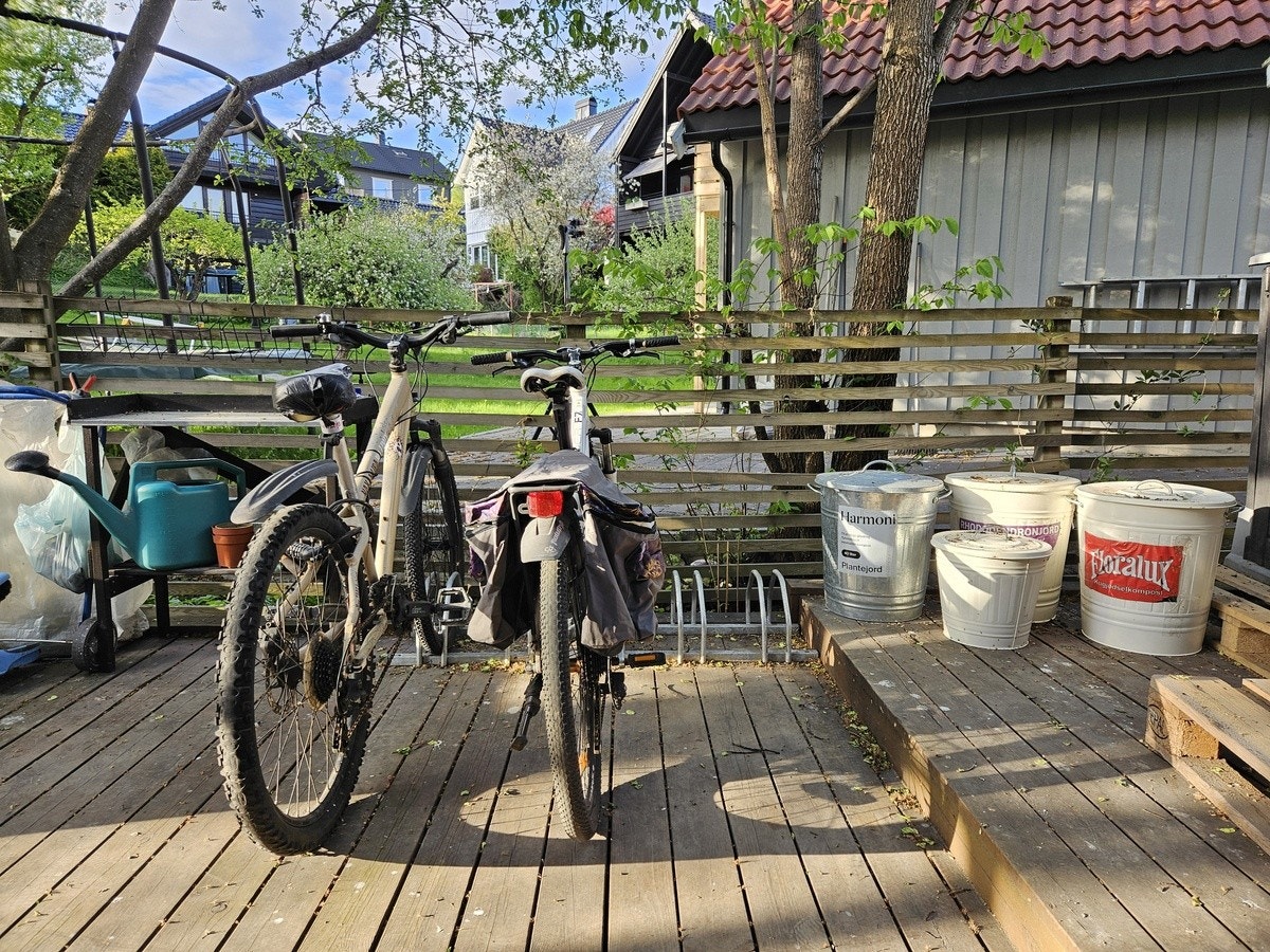 dedicated bike parking Galleribilde