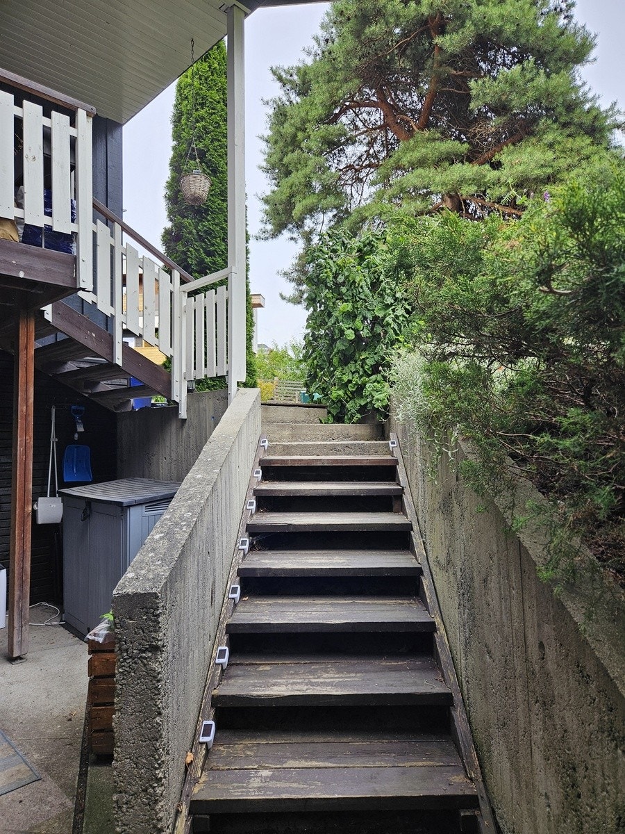 stairs down to the basement Galleribilde
