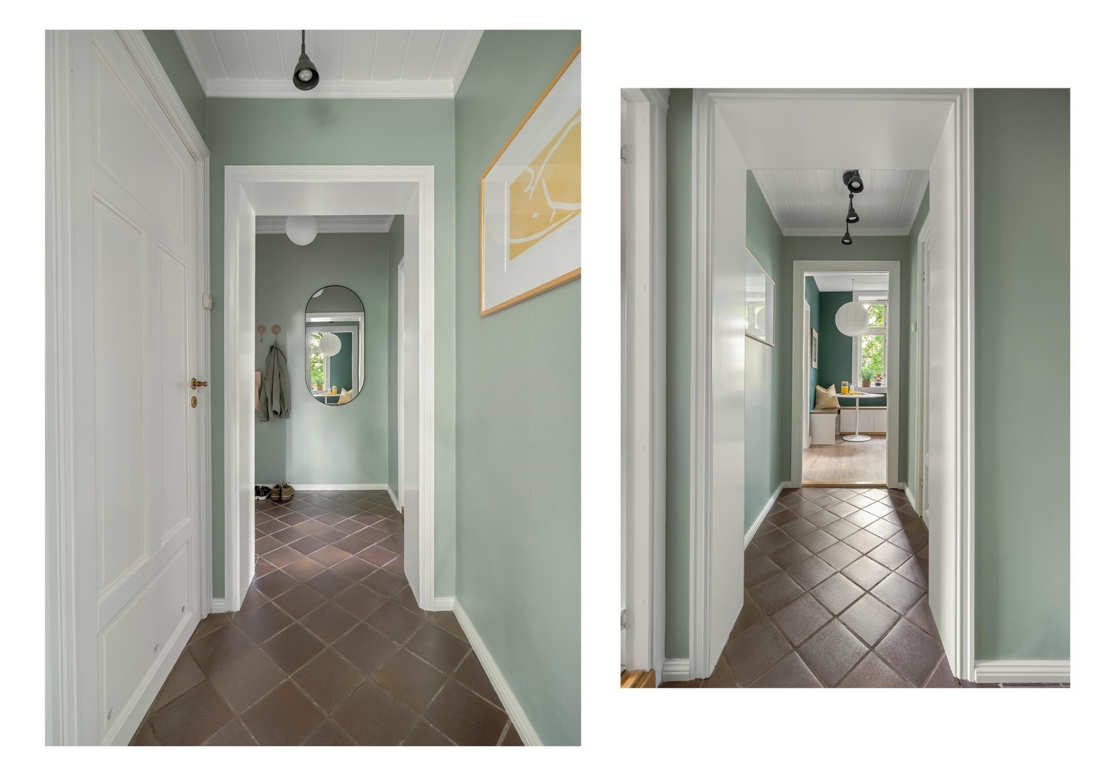 Entreen er innbydende og god. Det er også lagringsplass i eksterne boder. Galleribilde