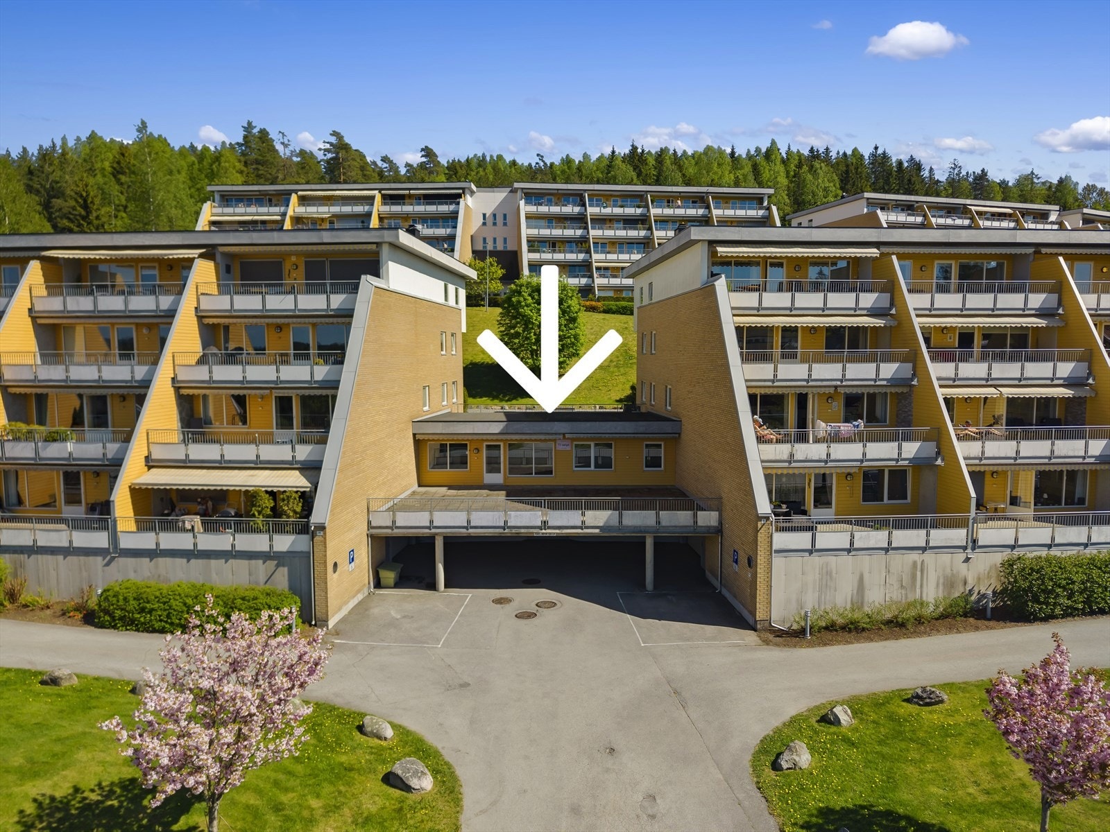 Dronefoto Galleribilde