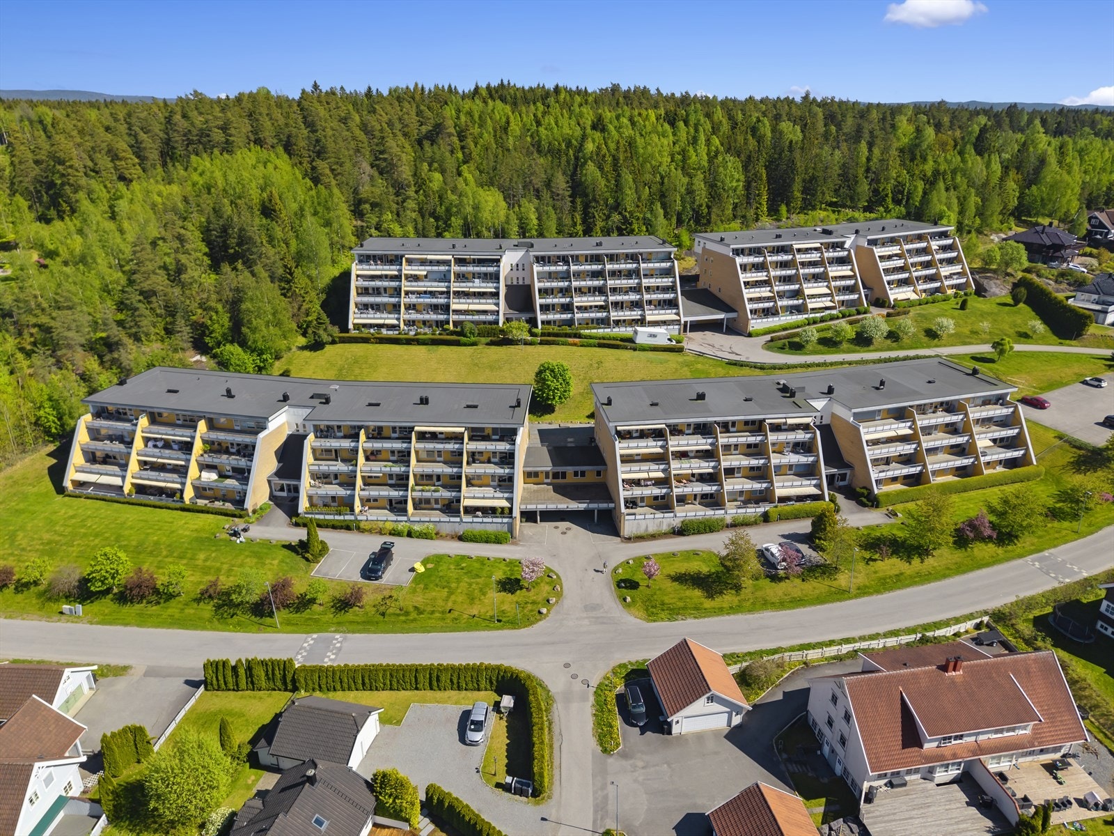 Dronefoto Galleribilde