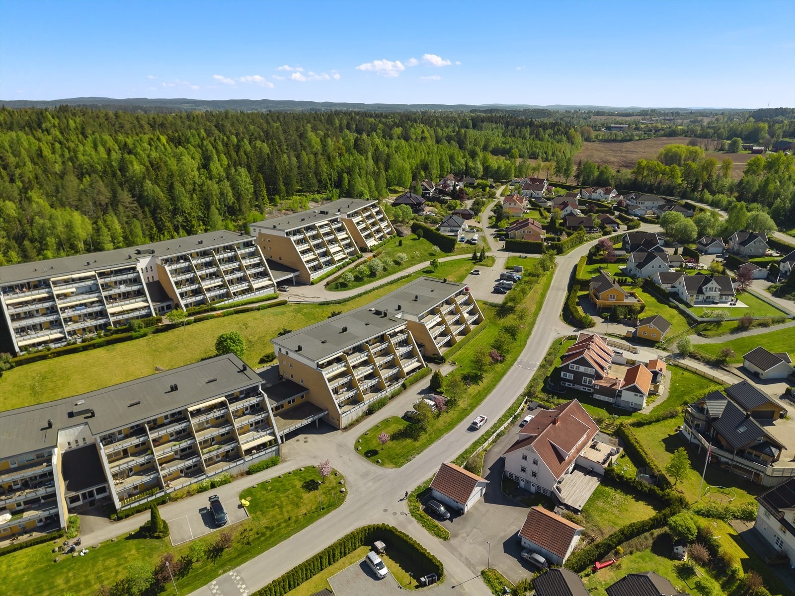Dronefoto Galleribilde