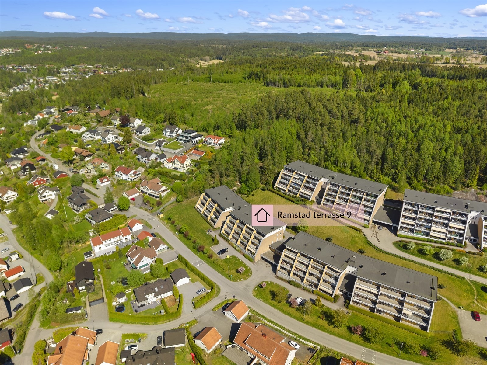 Dronefoto Galleribilde