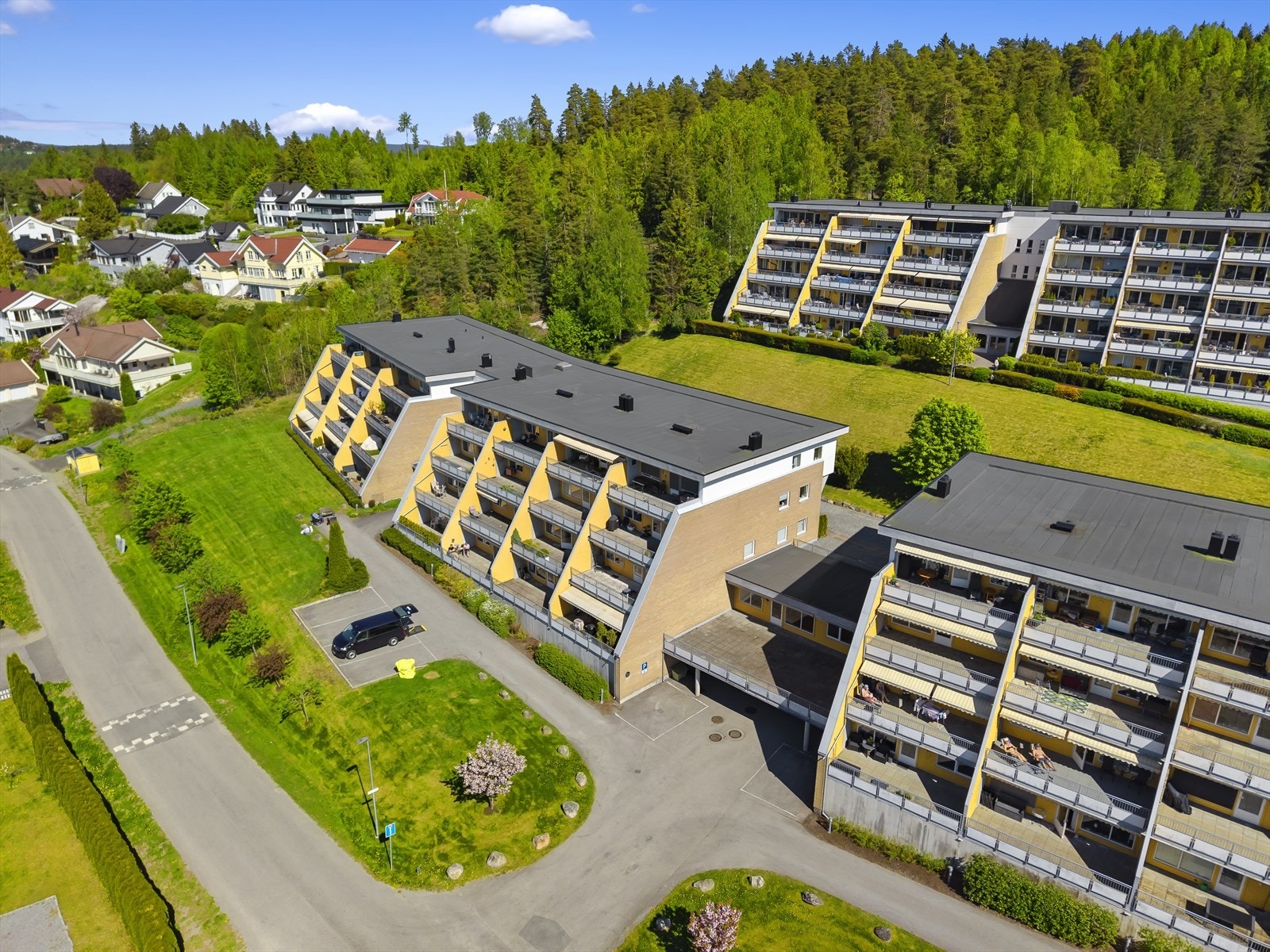 Dronefoto Galleribilde