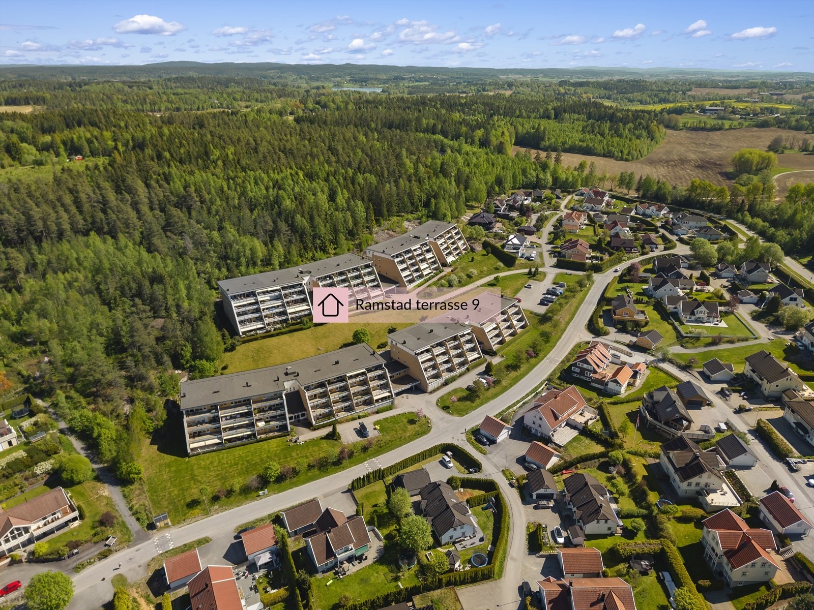Dronefoto Galleribilde