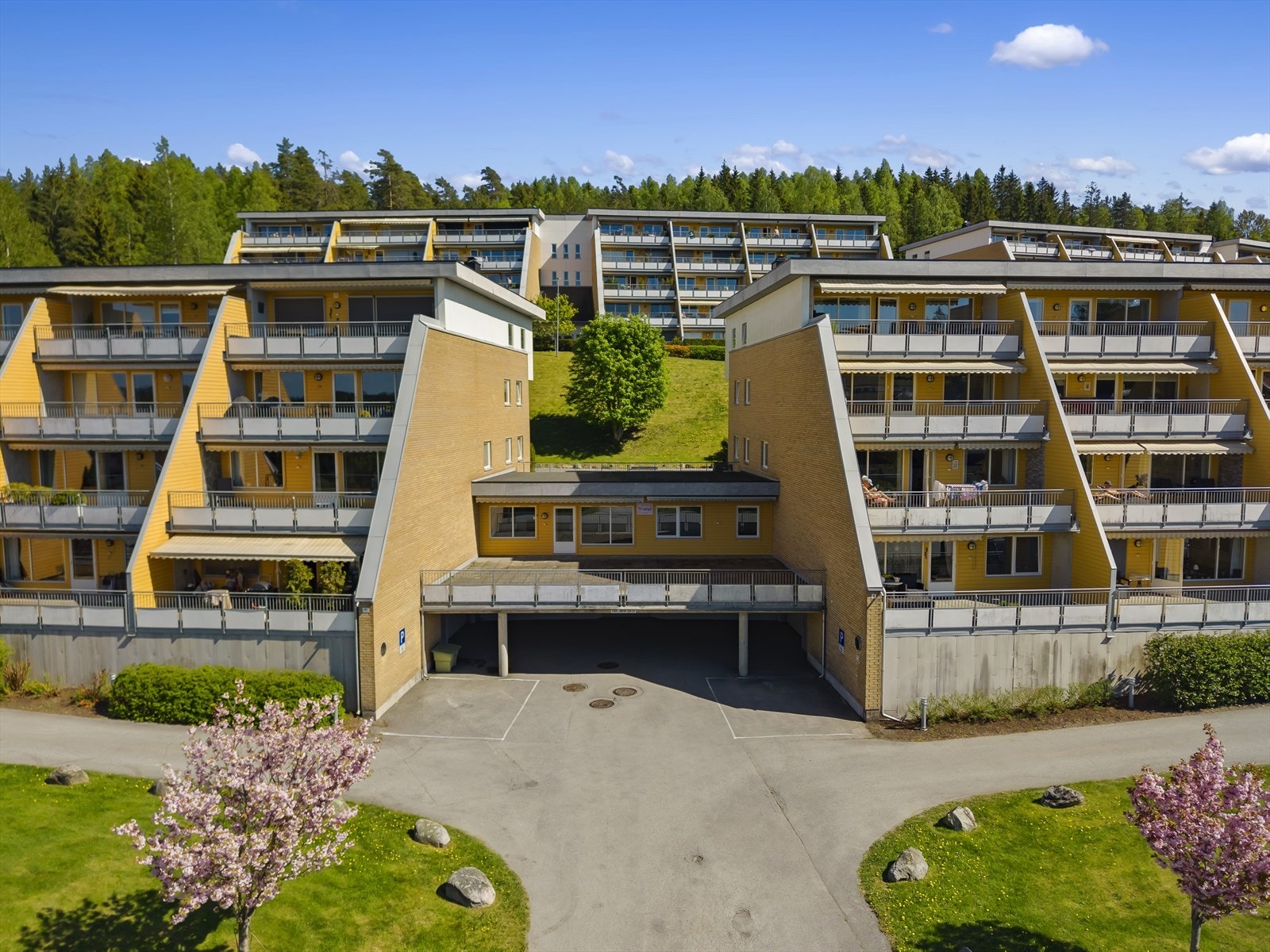 Dronefoto Galleribilde