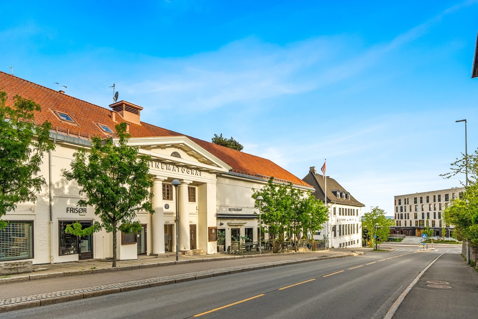 Stabekk sentrum. Galleribilde