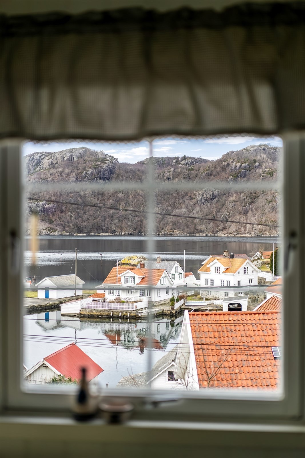 Utsikt fra kjøkkenvindu Galleribilde