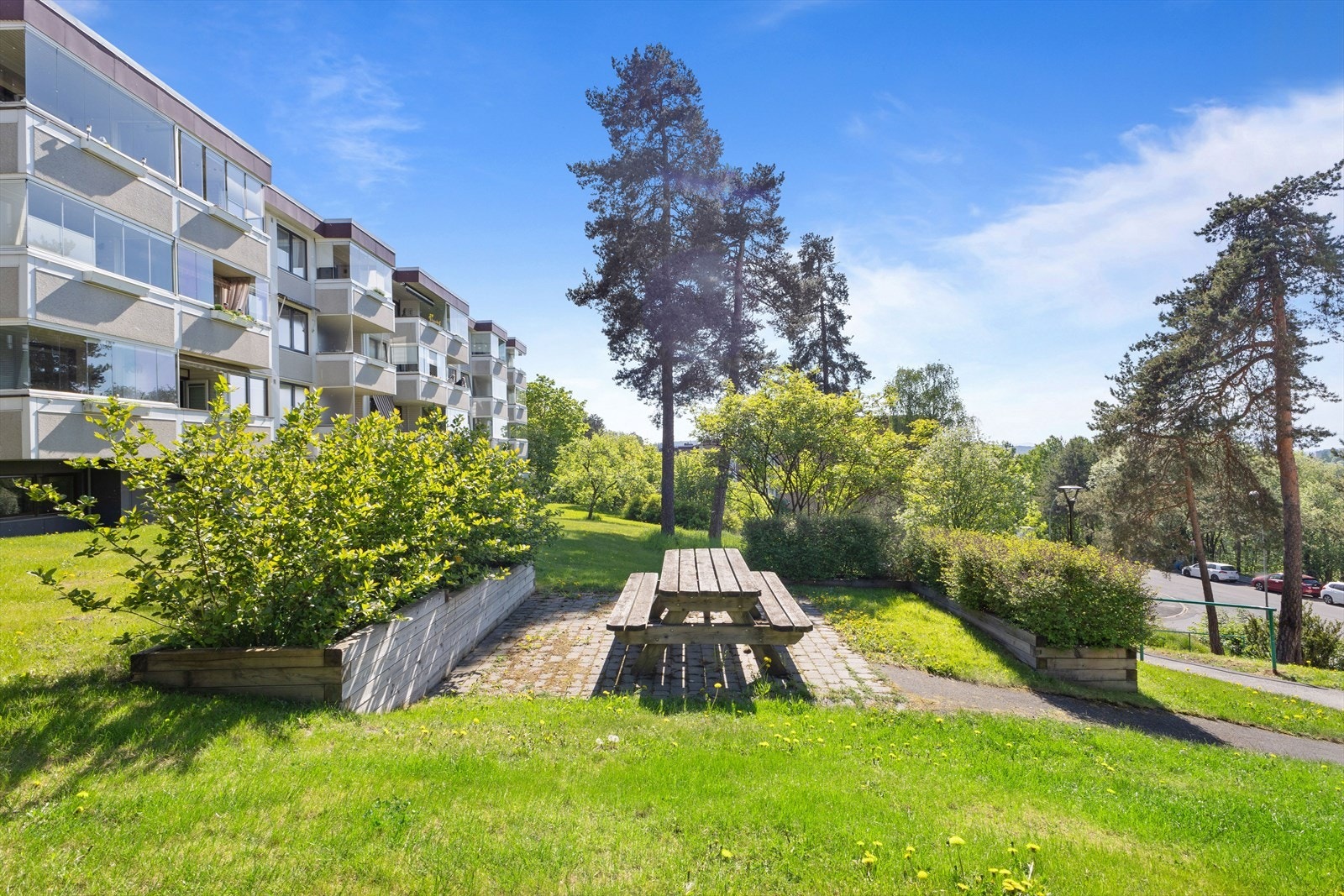 Her kan man nyte flotte sommerdager i rolige og avslappende omgivelser. Galleribilde