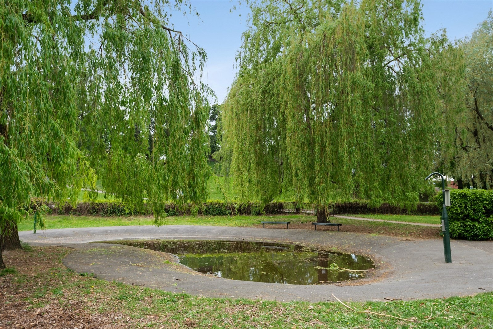 Kampen park i umiddelbar nærhet. I bakgrunn skimtes Kampen minigjenbruksstasjon Galleribilde
