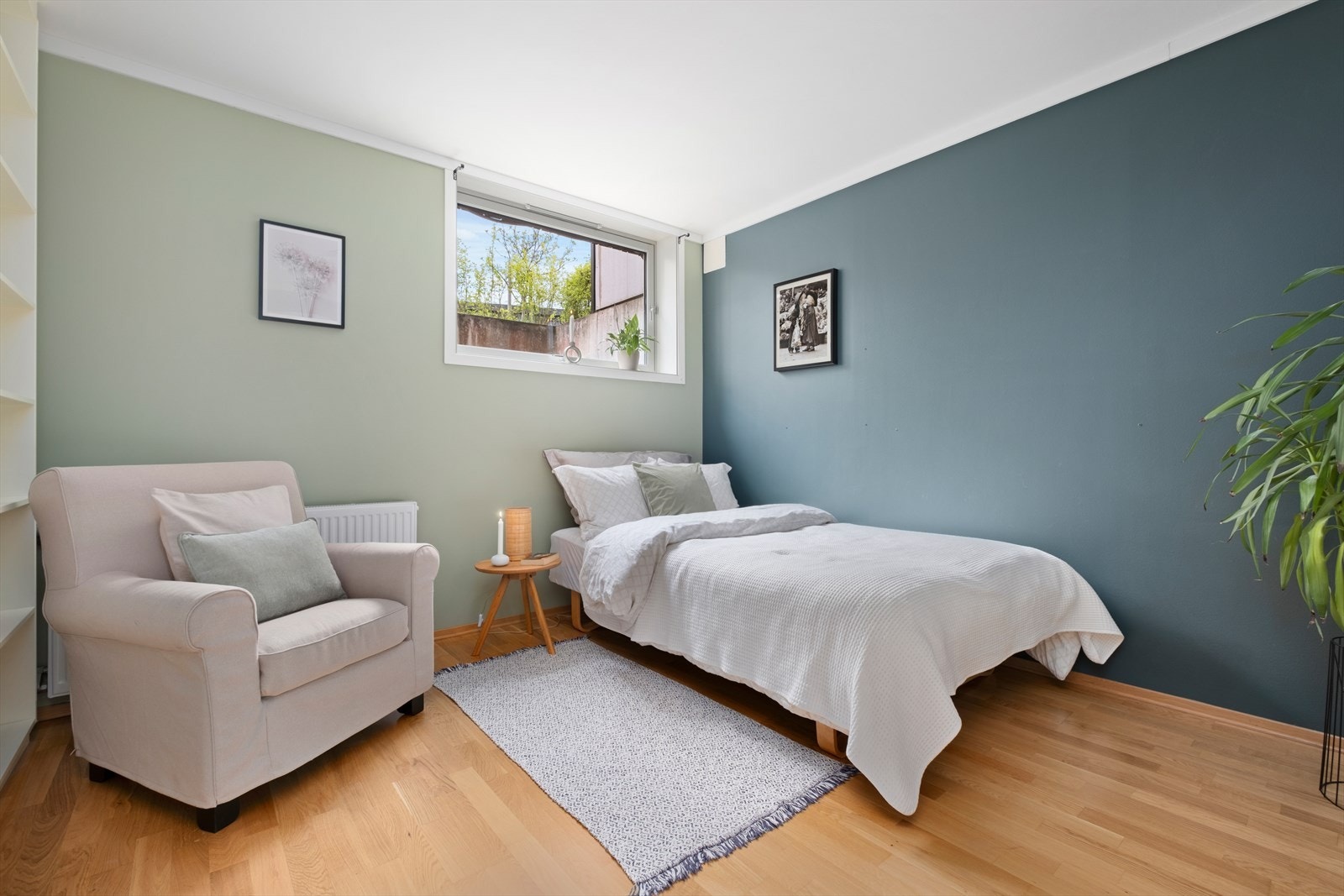 Boligens tredje soverom kan også benyttes som gjesterom, treningsrom, lagringsrom eller annet. Galleribilde