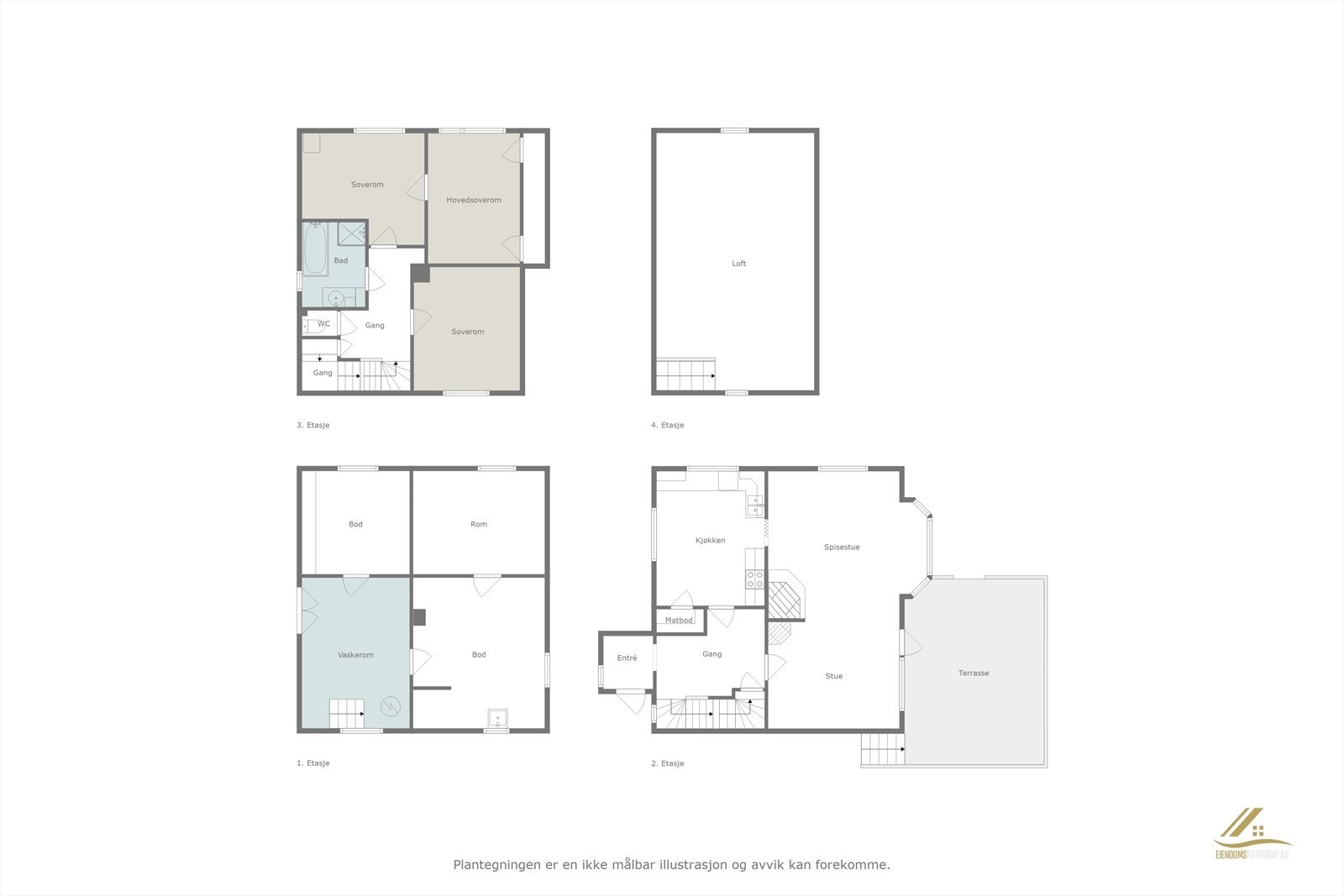 Plantegning Galleribilde