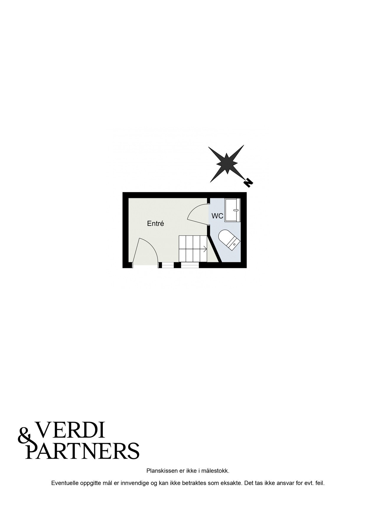 Egen inngang 1. etg. Galleribilde