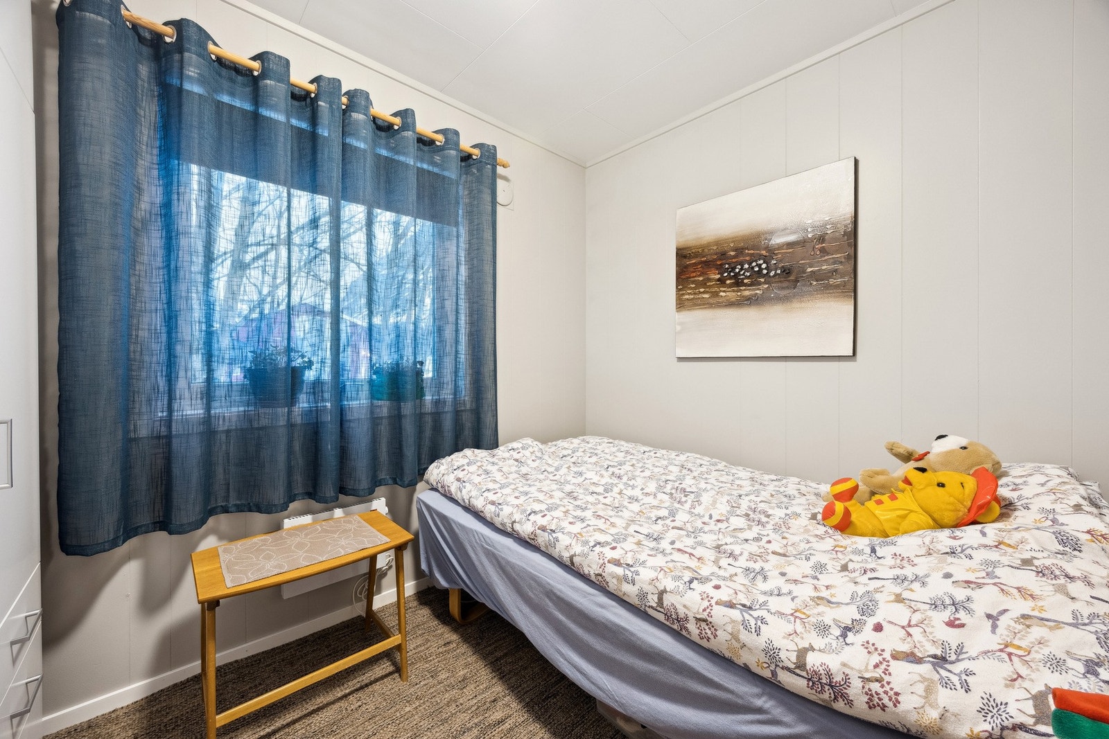 Soverom med lyse farger! Galleribilde