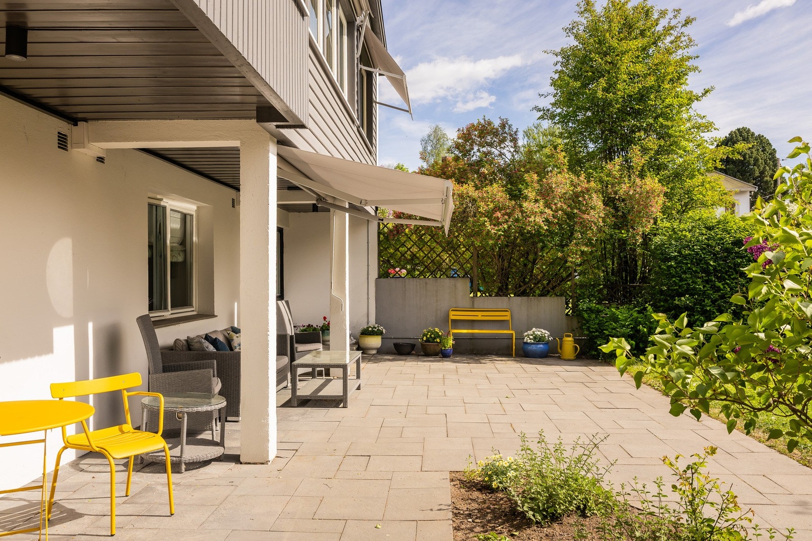 Her kan du nyte varme sommerdager. Galleribilde