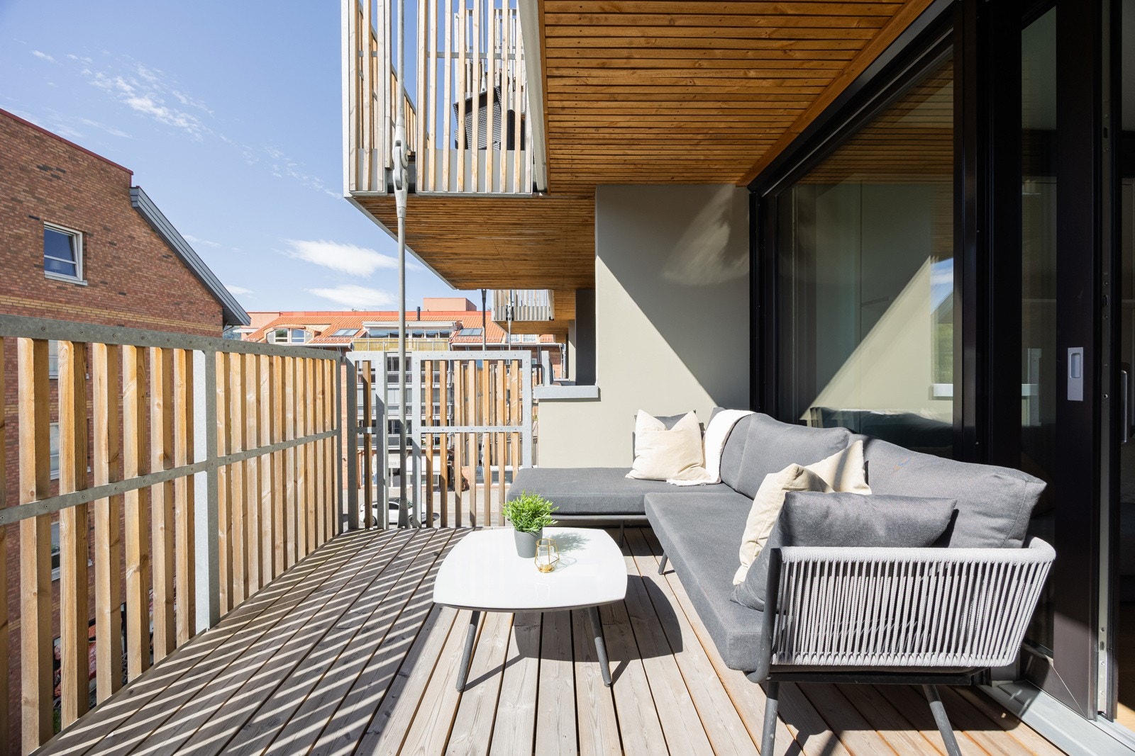 Gode solforhold med ettermiddag- og kveldssol Galleribilde