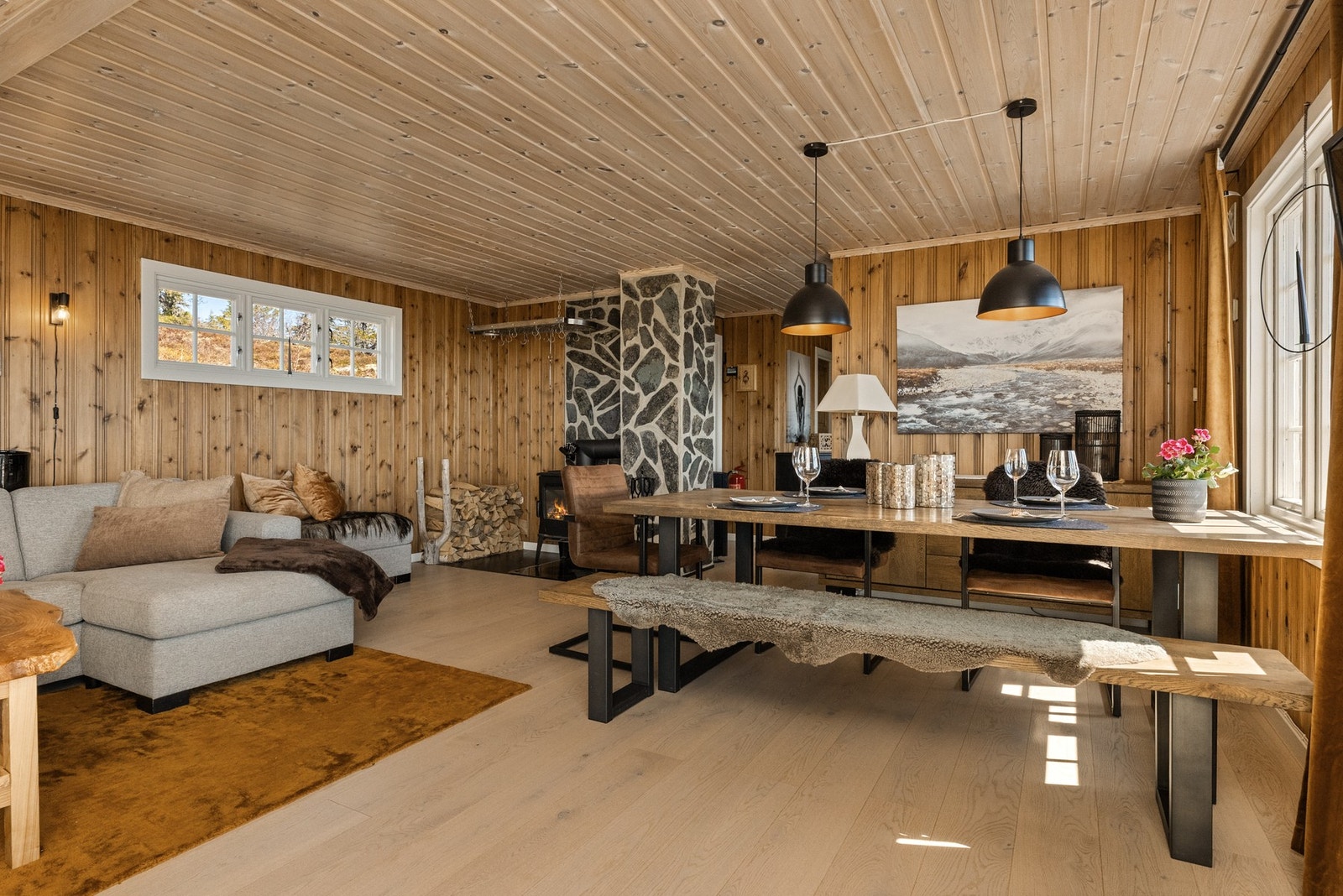 Her er det lett å finne roen og nyte fritidslivet Galleribilde