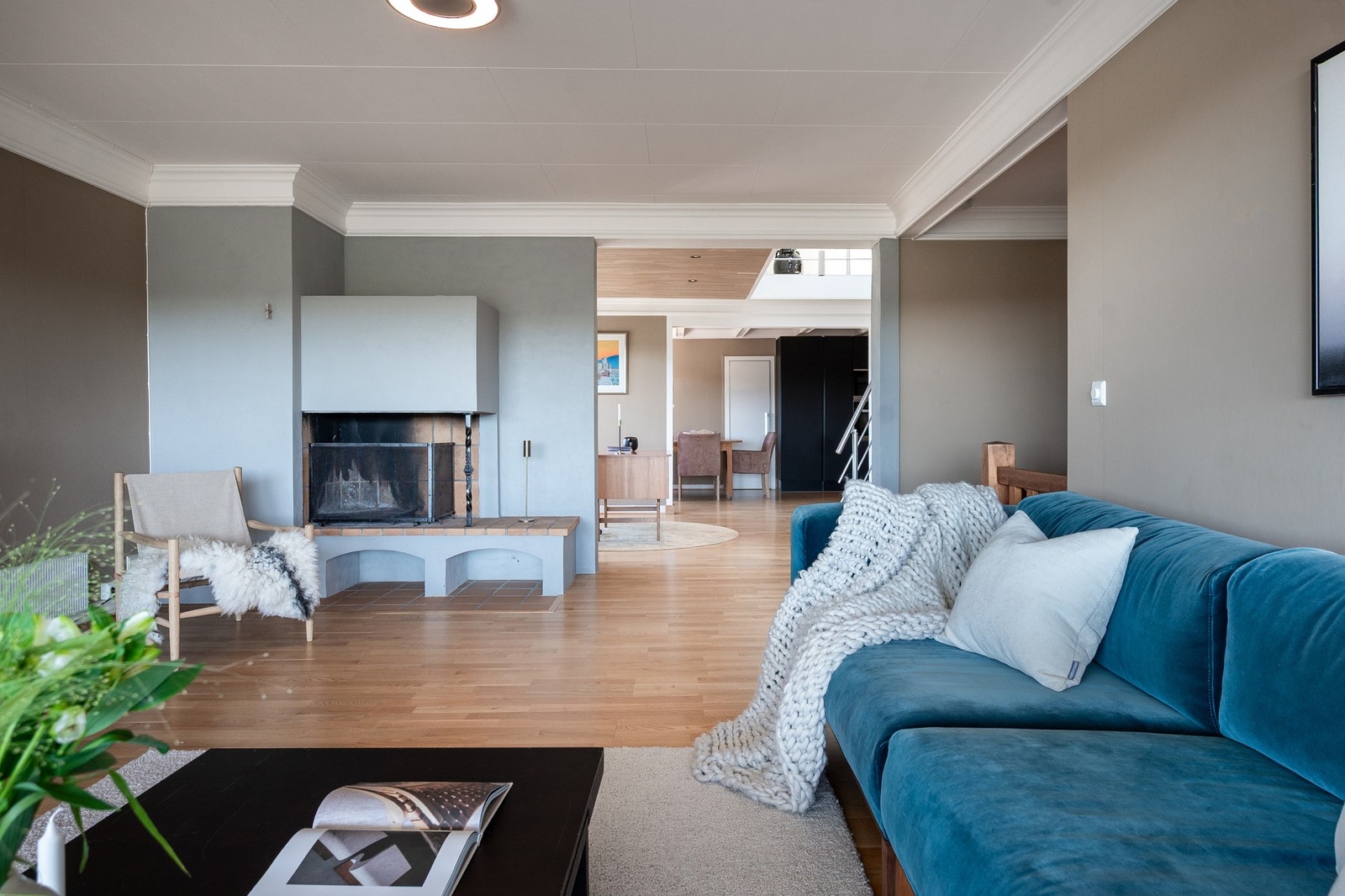 Det er en koselig peis Galleribilde