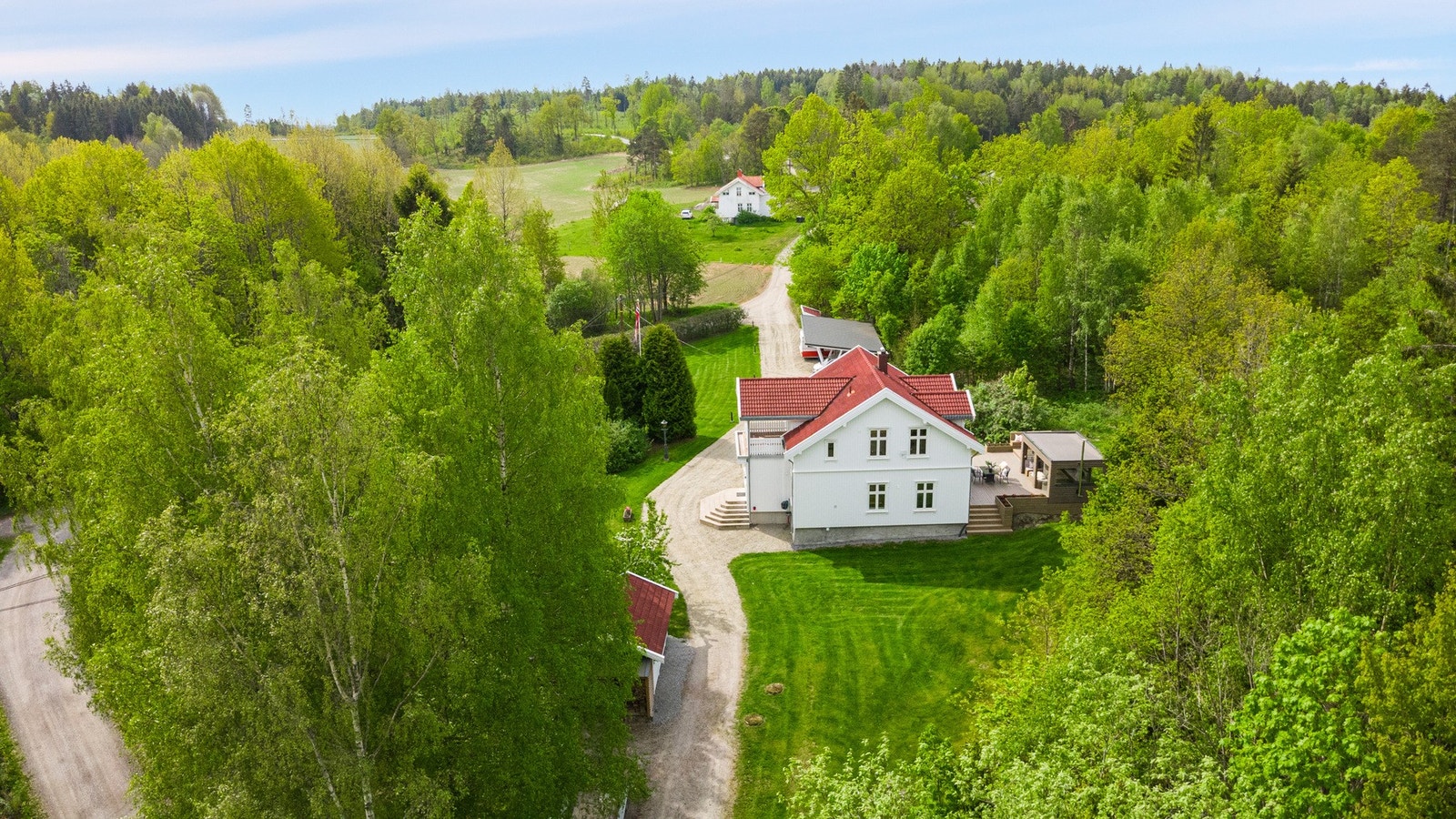 Vestbymarka byr på et nettverk av stier og løyper, perfekte for både fotturer, sykkelturer og skiturer om vinteren. Galleribilde