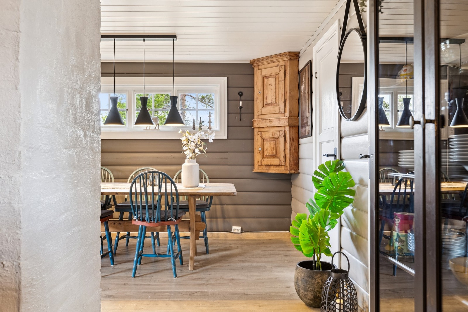 Her ligger alt til rette for sosiale sammenkomster. Galleribilde