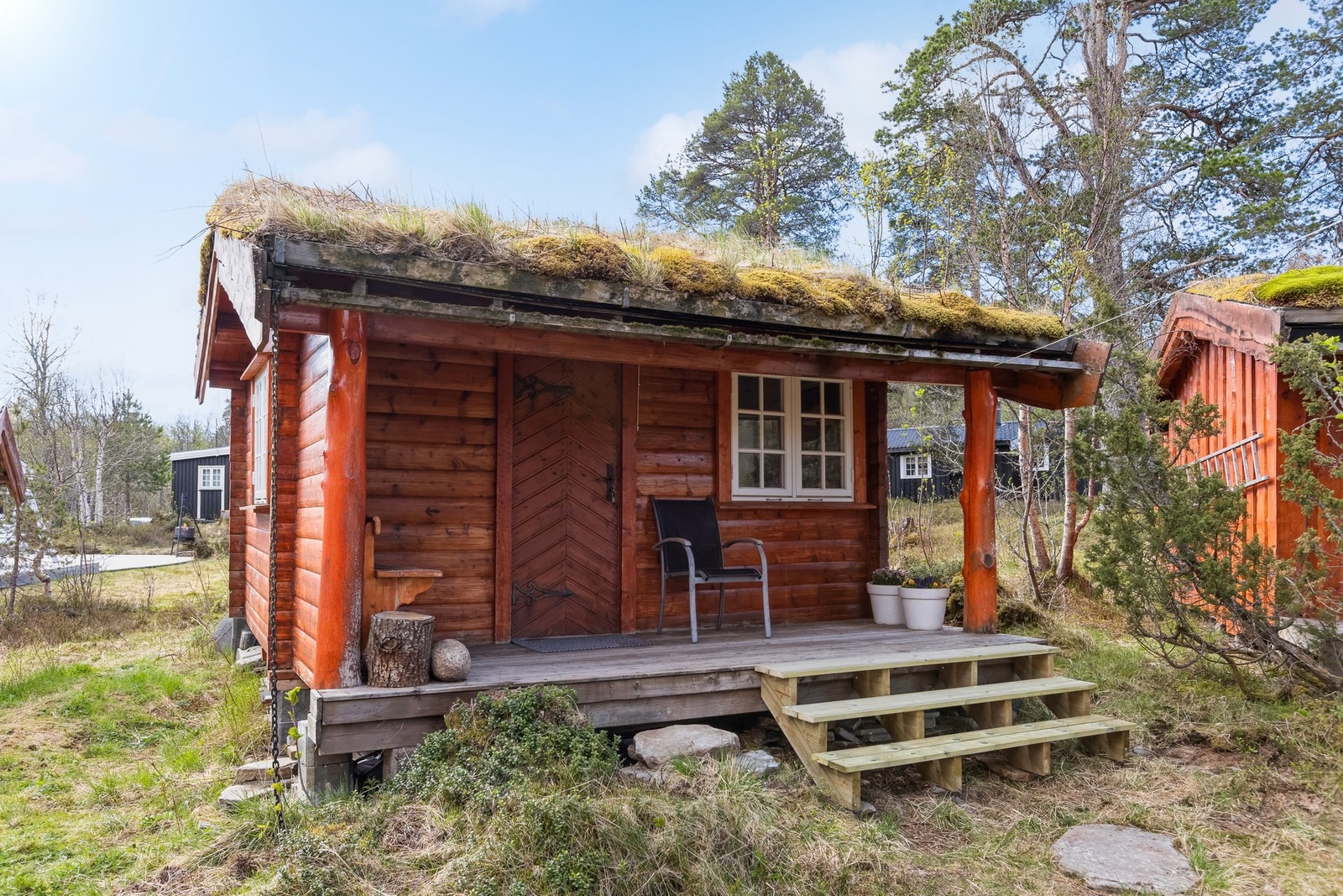På eiendommen finner du også et frittstående anneks. Galleribilde