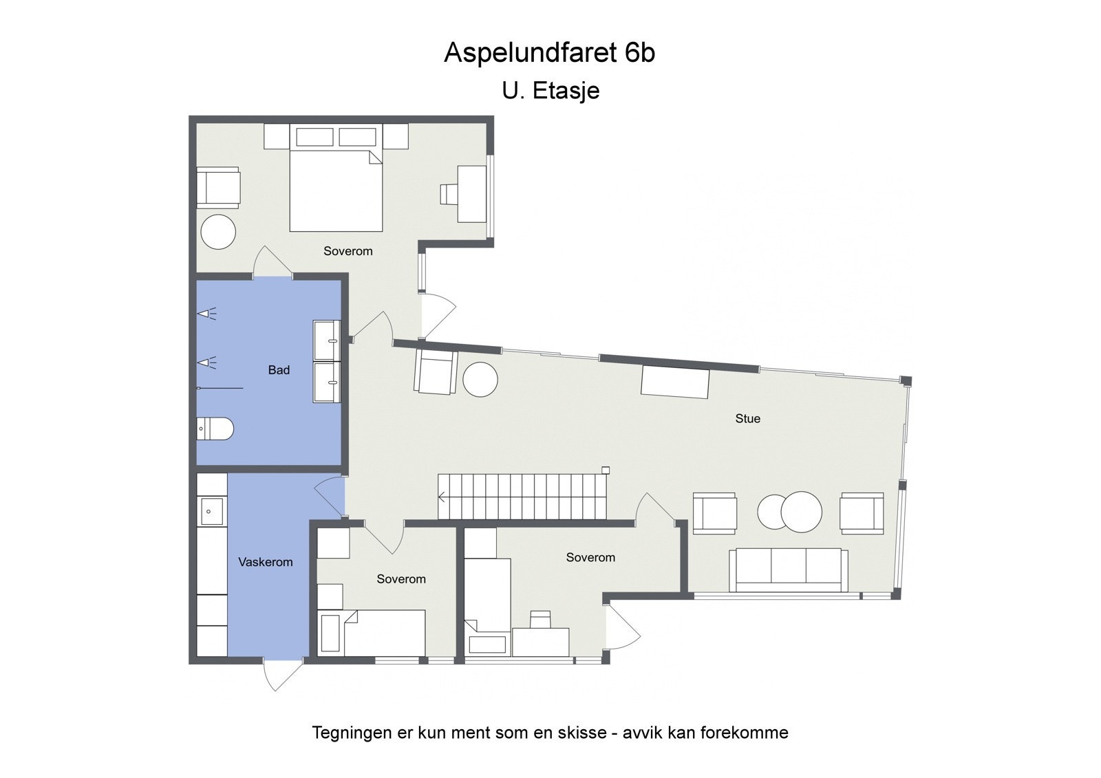 Underetasje. Galleribilde