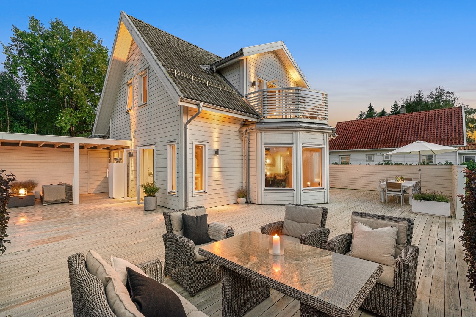 Terrasse på ca 140 kvm Galleribilde