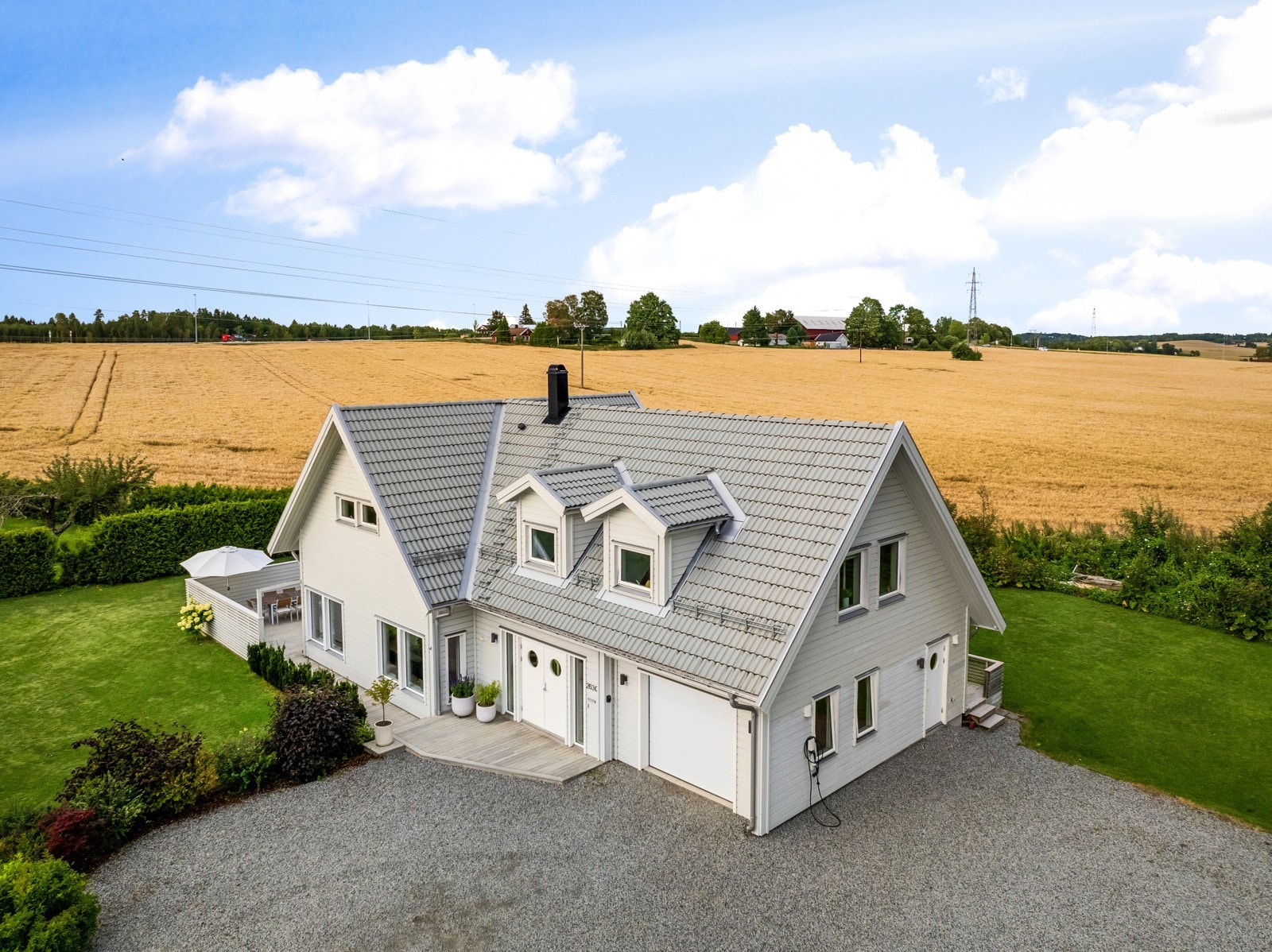 Idyllisk beliggenhet Galleribilde