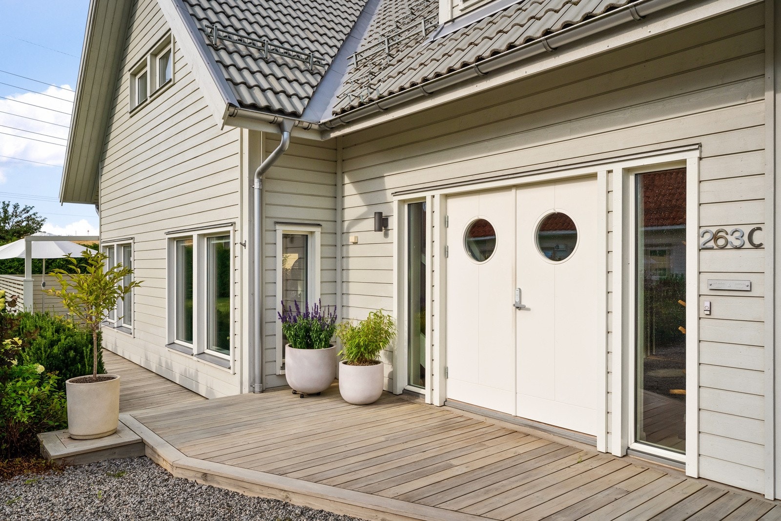 Hyggelig inngangsparti Galleribilde