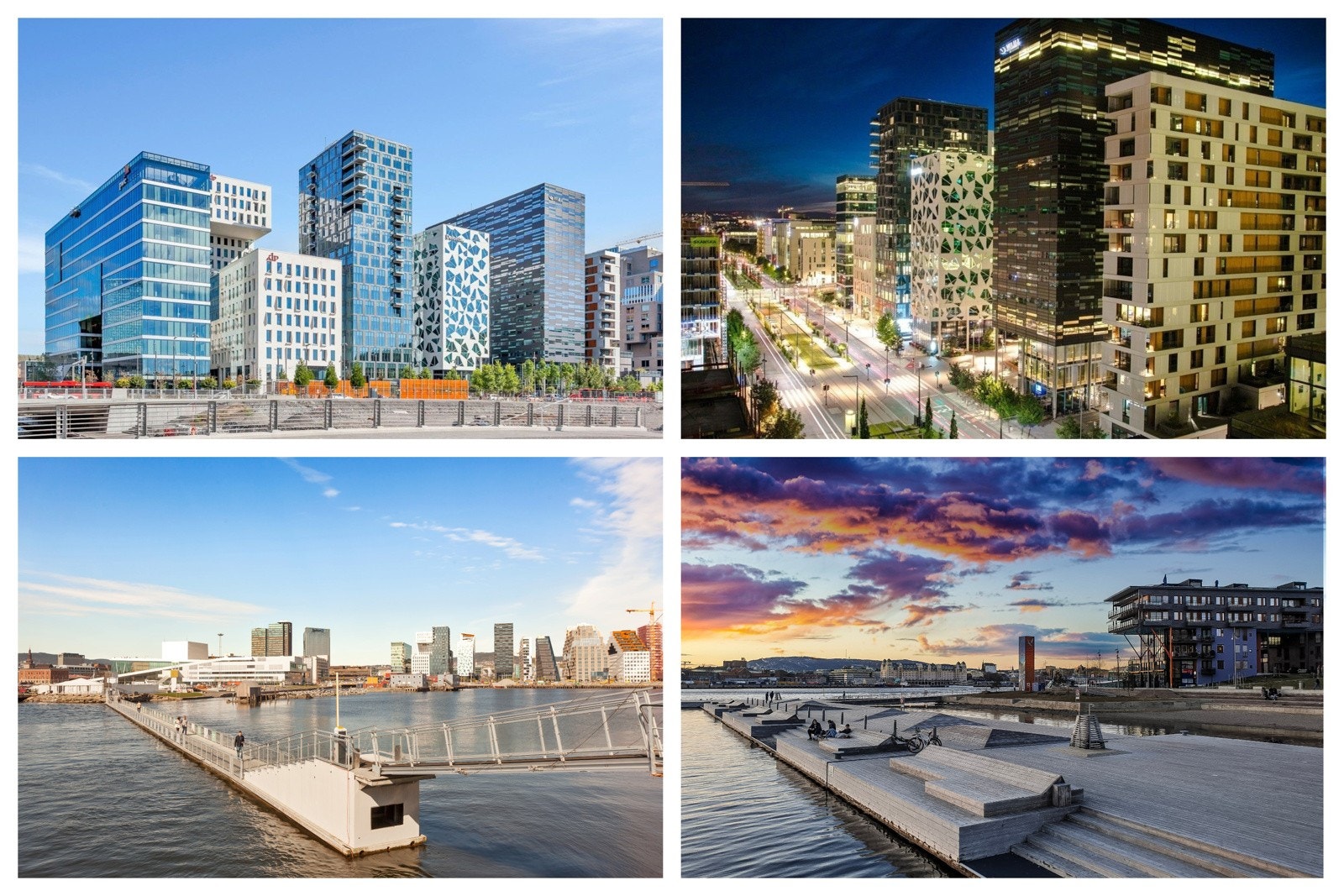 Oslos nyeste bydel Barcode og Bjørvika ligger innen kort gangavstand - Området tilbyr fantastisk arkitektur, spennende kaféer, spisesteder, nisjeforretninger og bademuligheter. Galleribilde