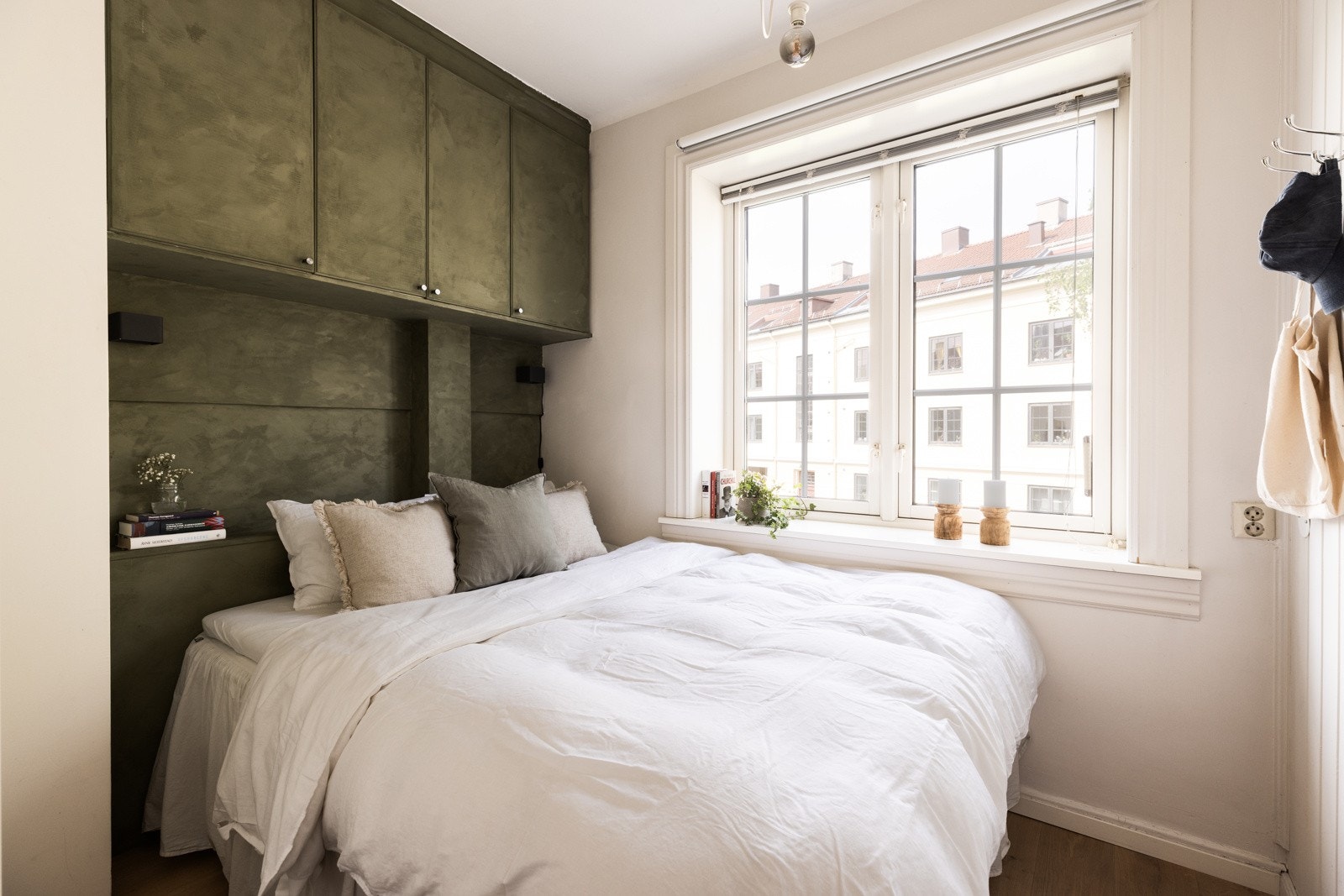 Soverommet vender mot det skjermede gårdsrommet. Galleribilde