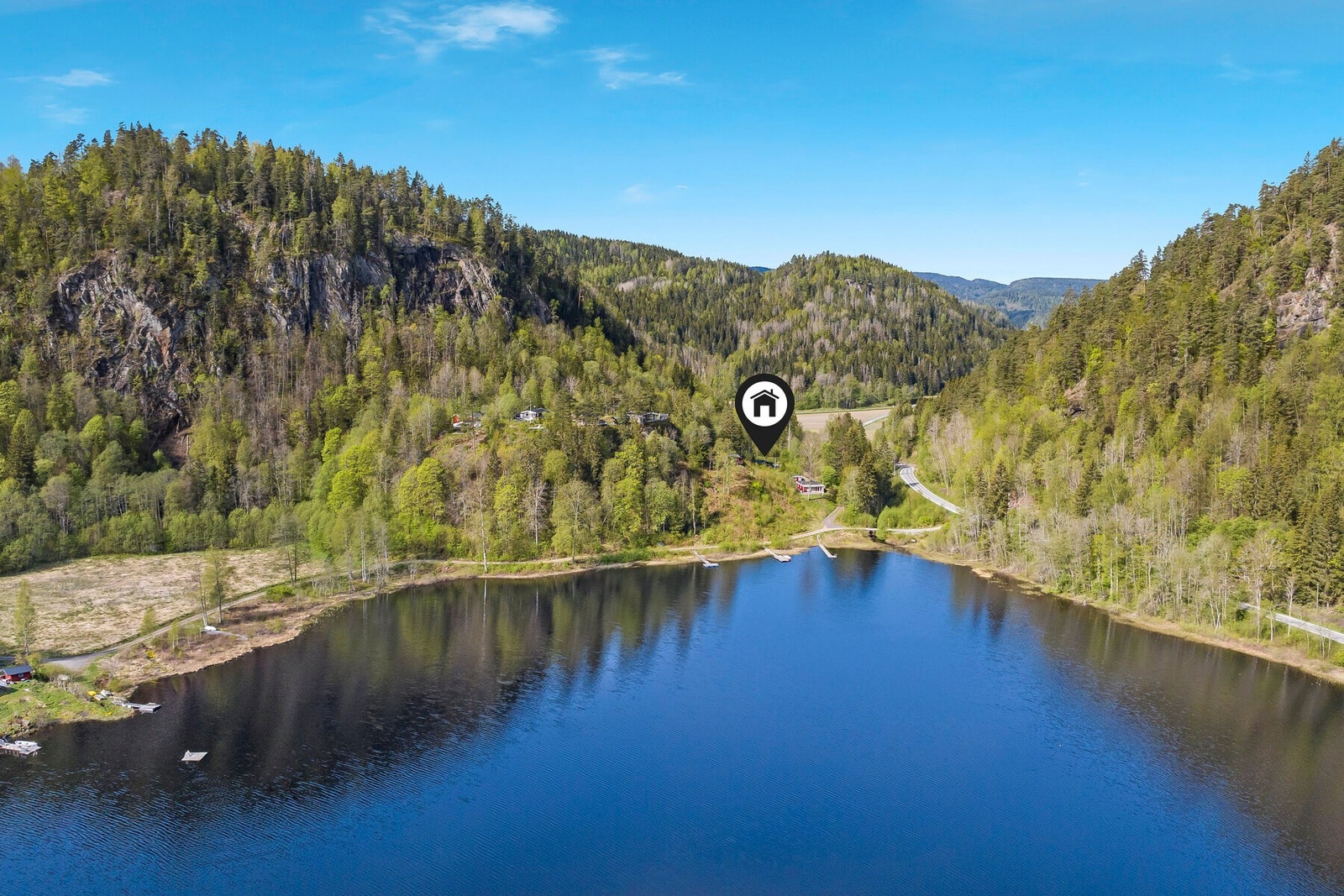 Velkommen til Auen Hyttefelt i Siljan like nord for Farrisvannet! Galleribilde