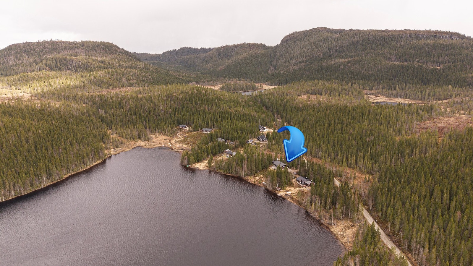 Fine turområder med gode jakt- og fiskemuligheter Galleribilde