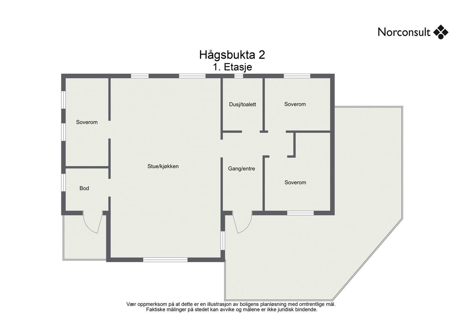 Planskisse Galleribilde