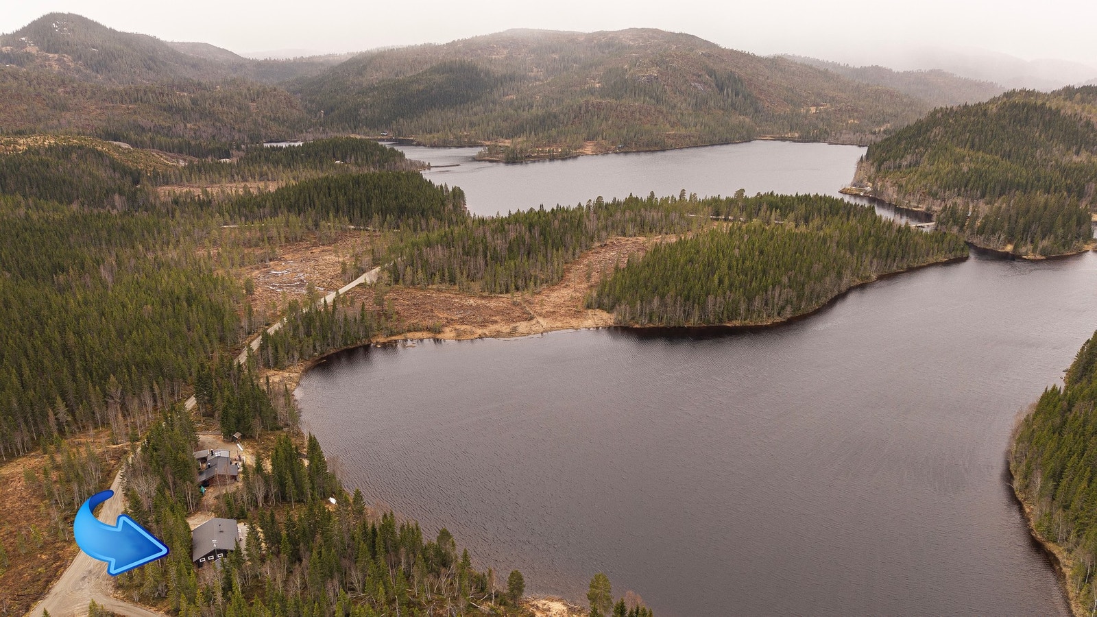 Oversiktsbilde av nærmiljøet Galleribilde