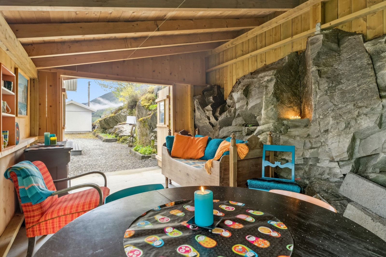 Koselig utestue. Galleribilde