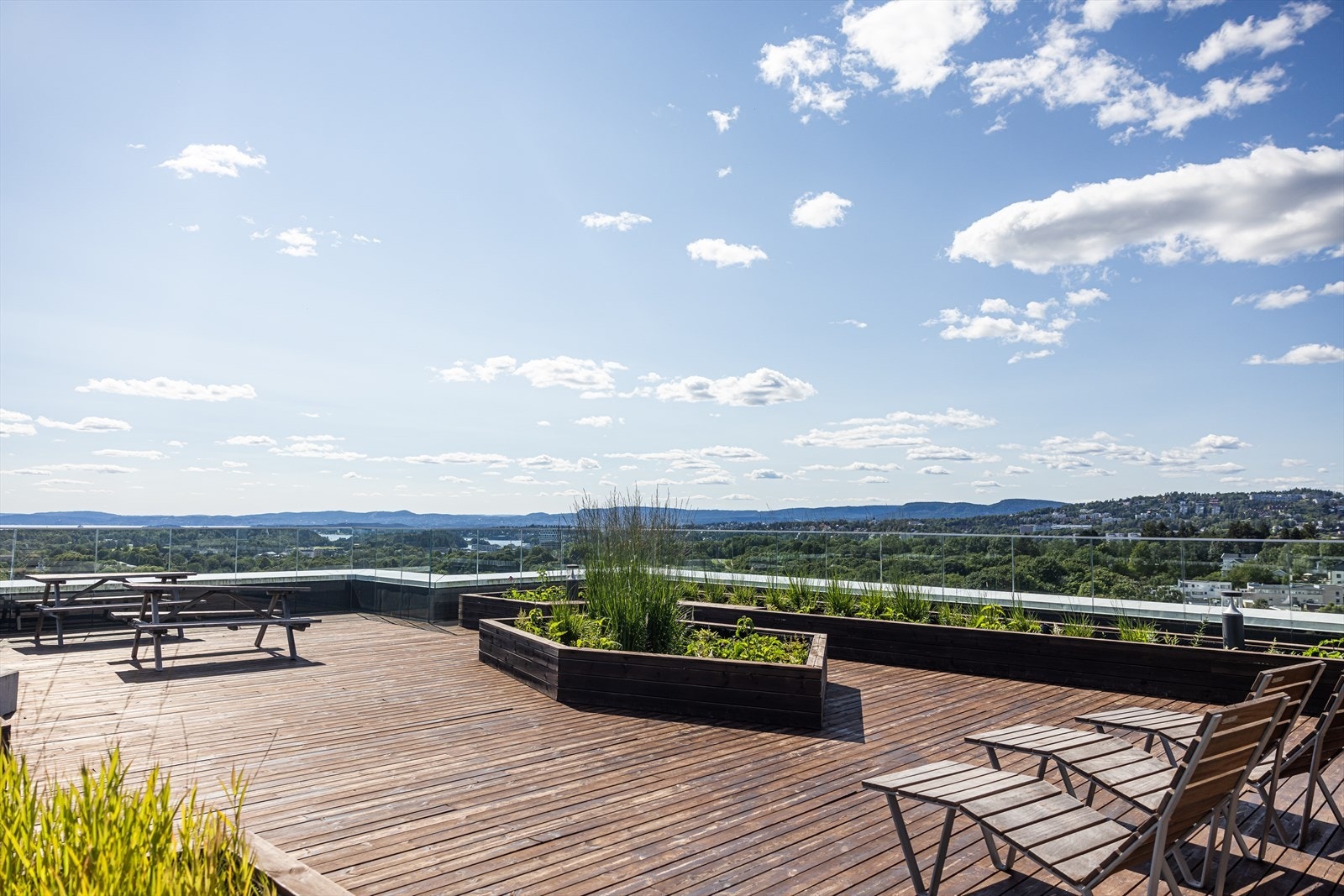 Felles takterrasse Galleribilde