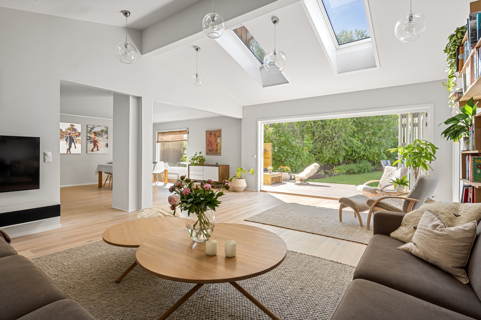 Her har du plass til flere sittegrupper Galleribilde