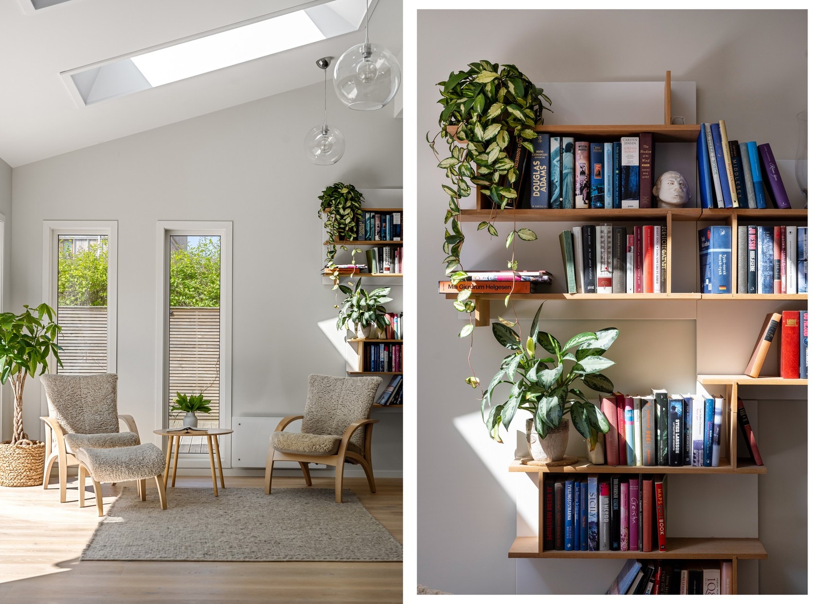 Førsteetasjen ble pusset opp i forbindelse meg utbyggingen i 2017 Galleribilde