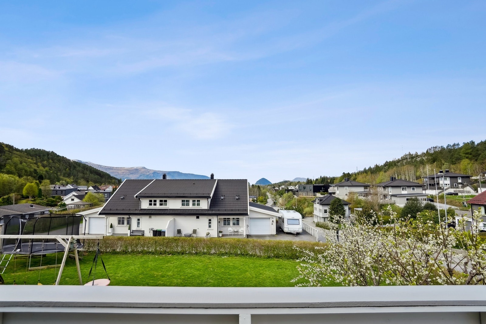 Fin utsikt mot vest. Galleribilde