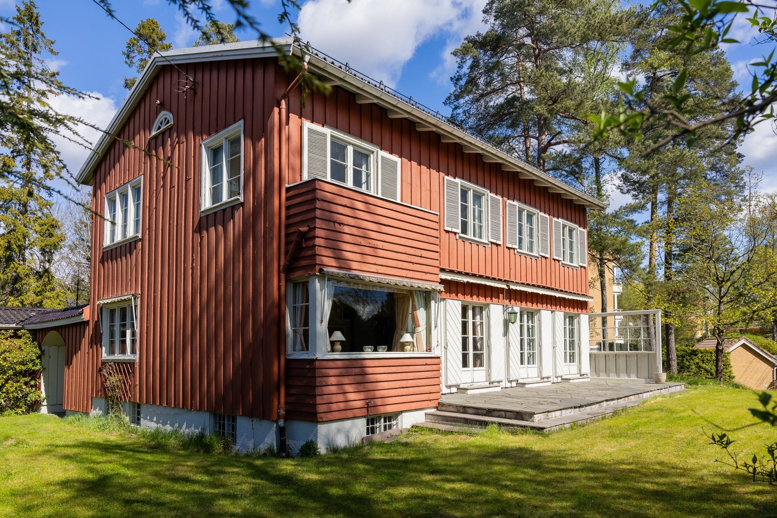 Villaen har arkitektonisk og arkitekturhistorisk verdi. Galleribilde