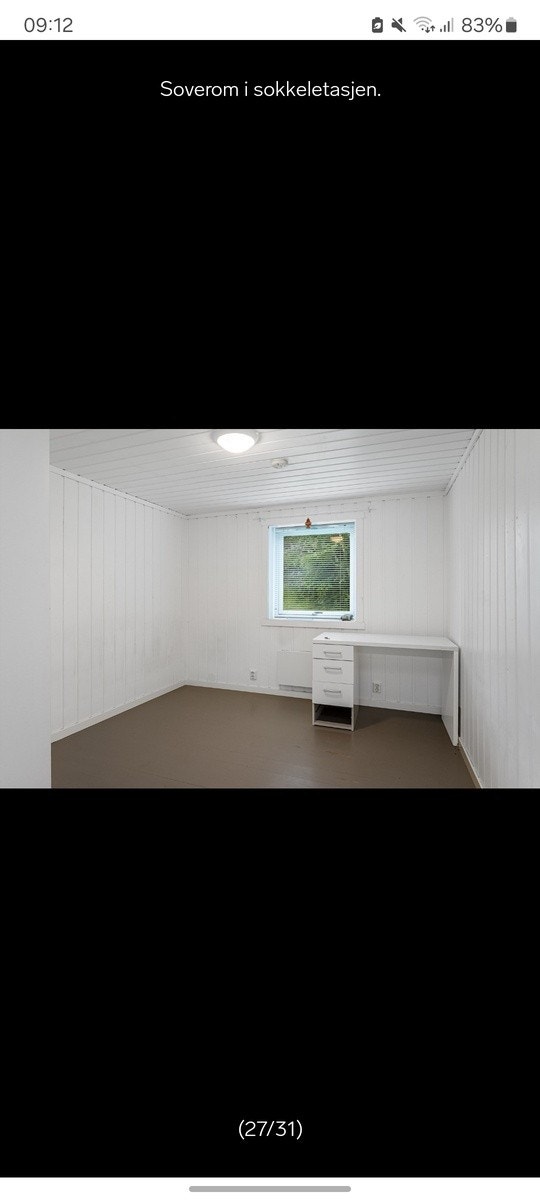 Sokkel soverom Galleribilde