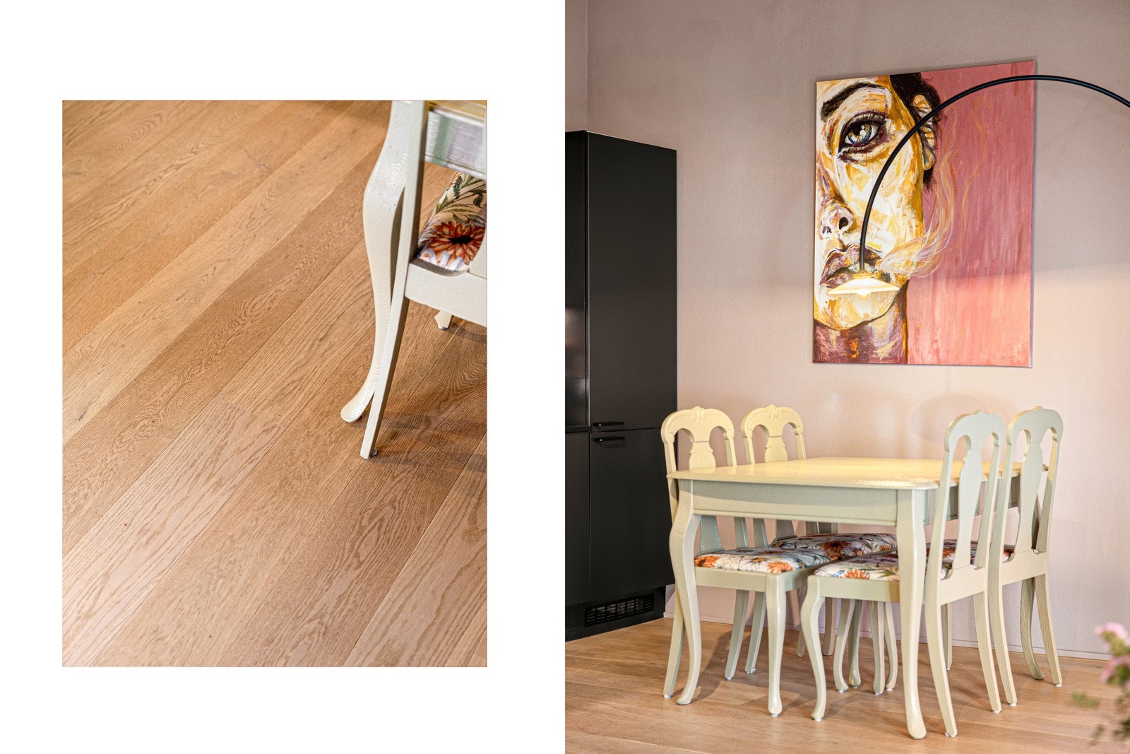 Plass til spisebord. Galleribilde