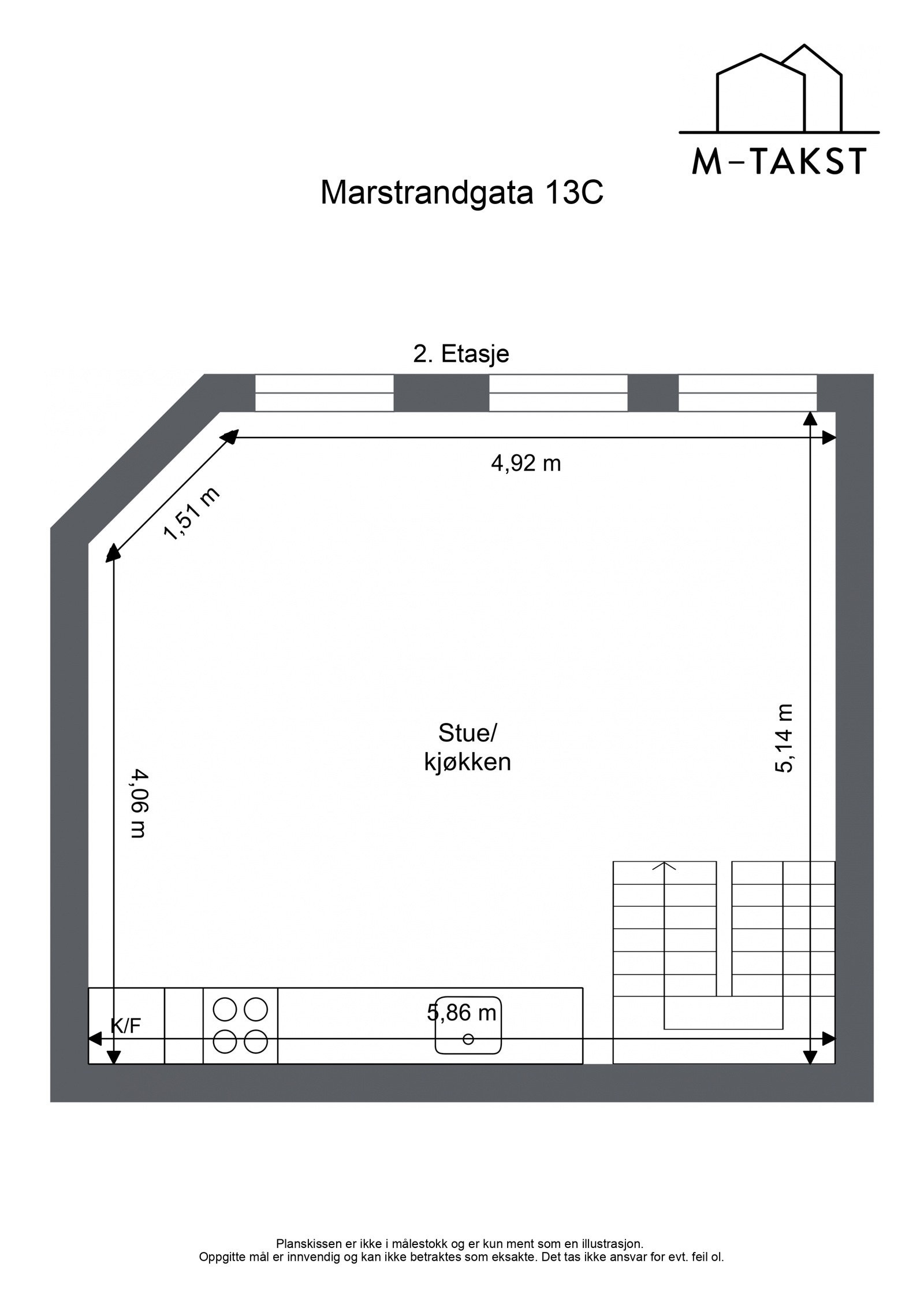 Marstrandgata 13C - 2. Etasje Galleribilde