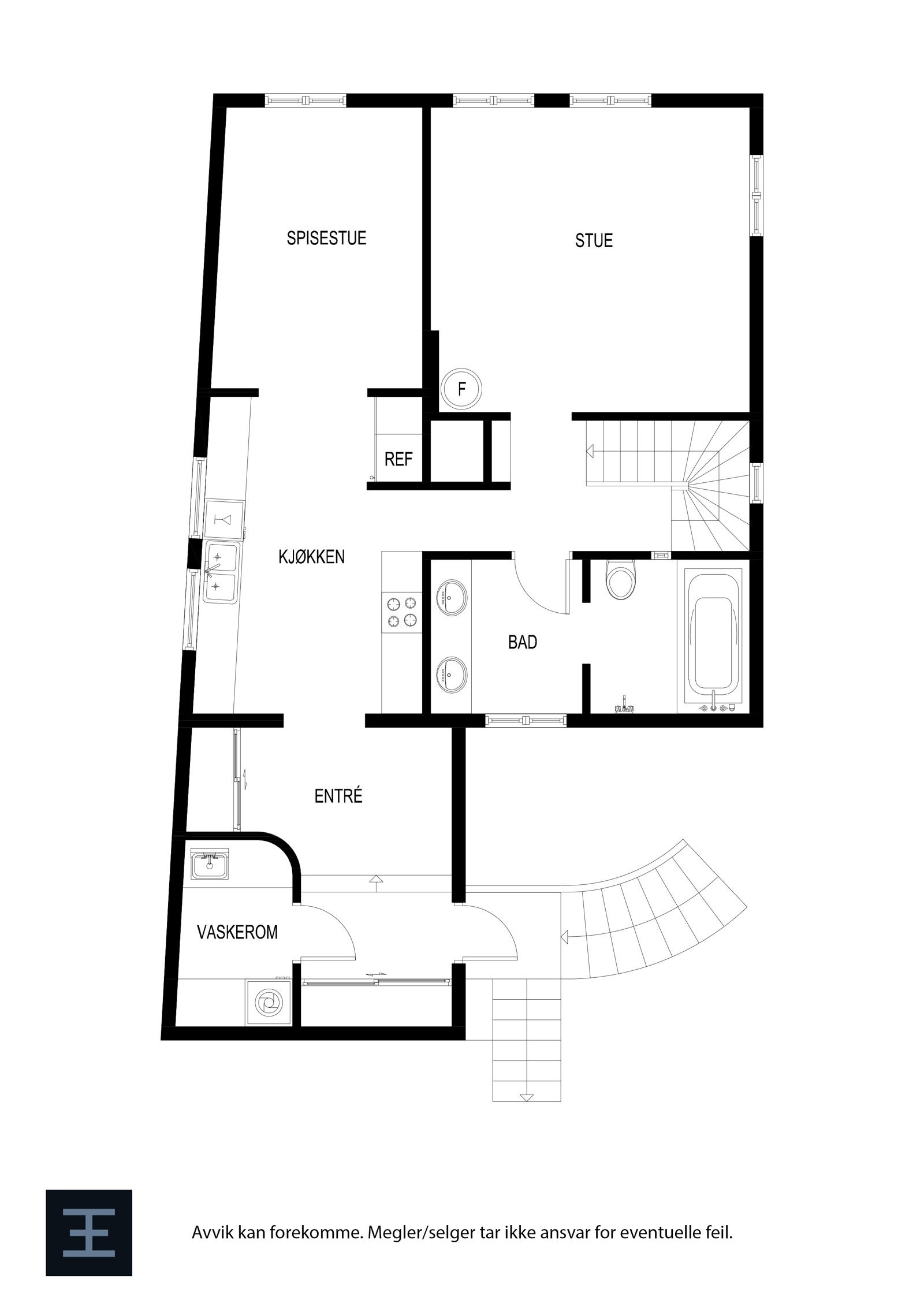 Plantegning - 2. etasje. Galleribilde