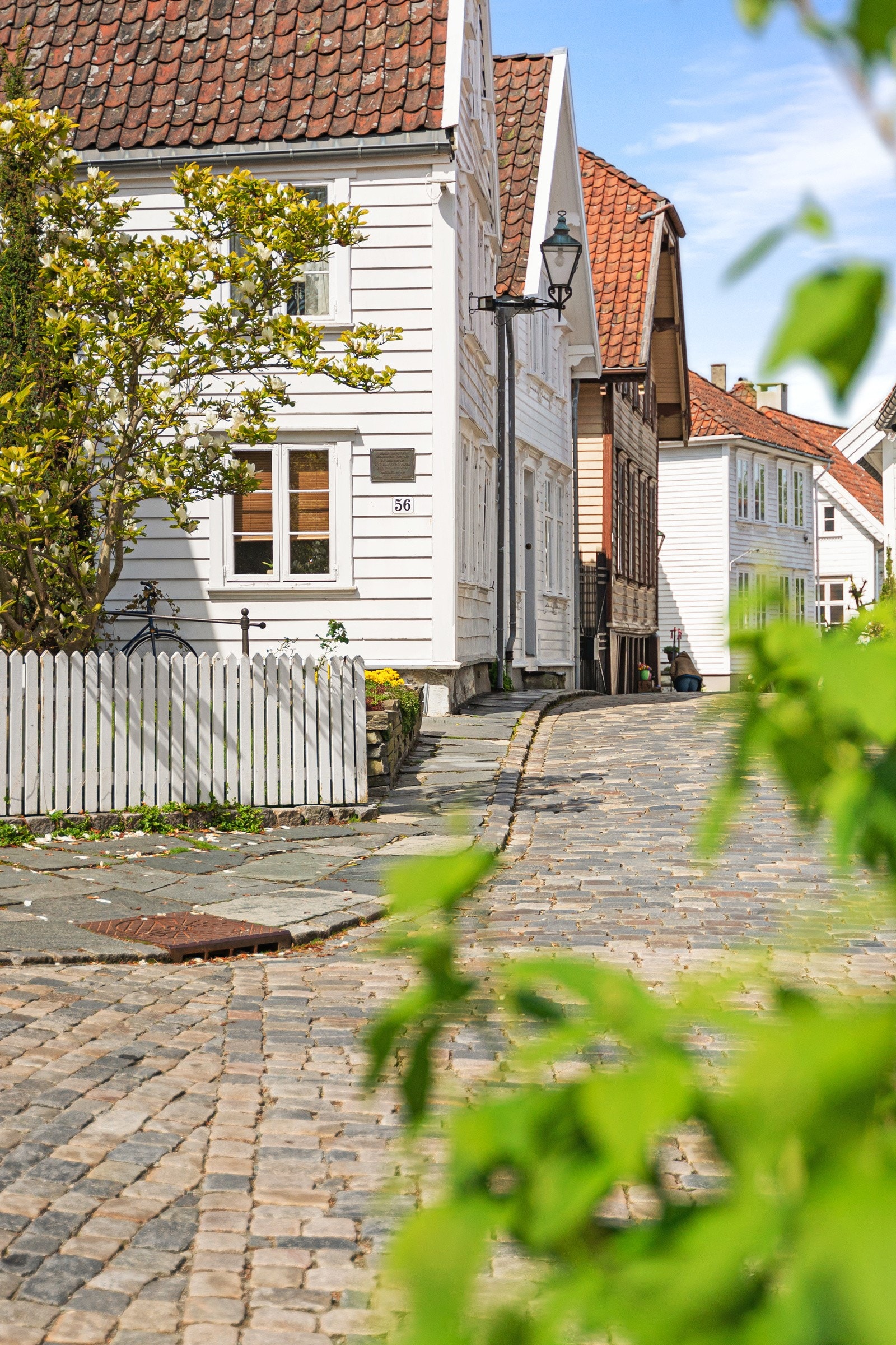 Gatene her er idylliske og fredelige. Galleribilde
