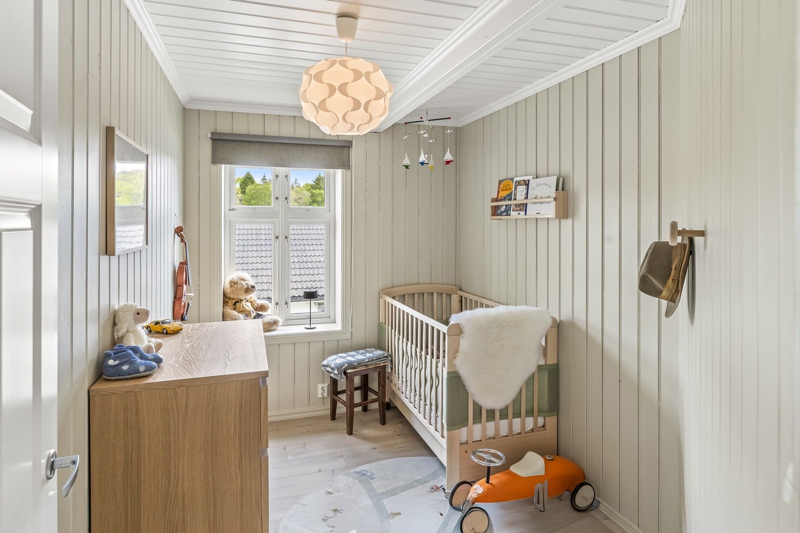 Soverom nr. tre er fint egnet som koselig barnerom. Galleribilde