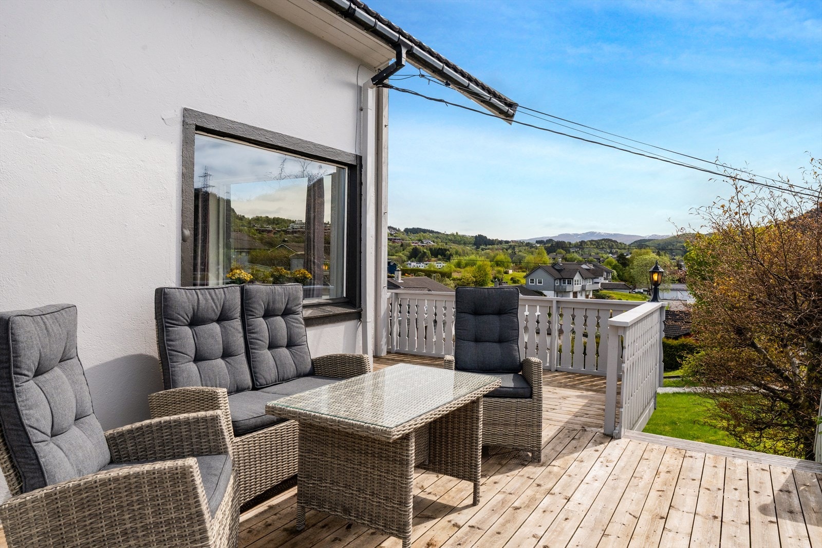 Trapp til hage Galleribilde