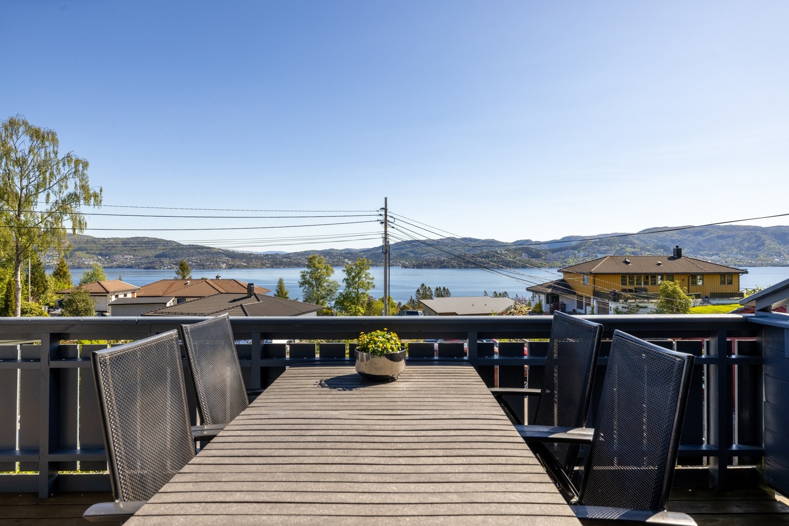 Plass til utemøblement. Galleribilde